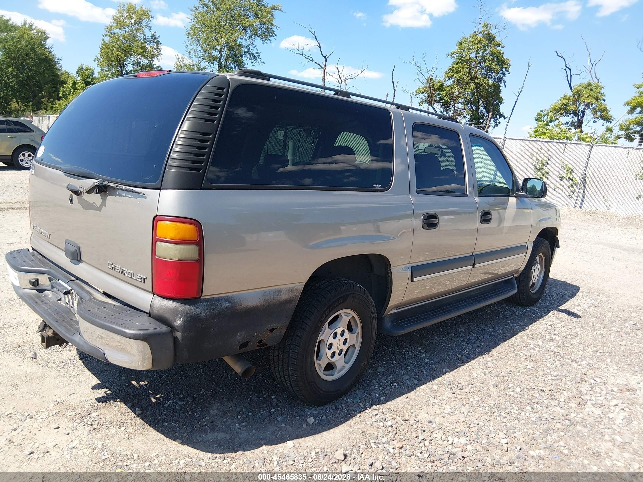 2003 Chevrolet Suburban 1500 Ls Beige vin: 1GNEC16Z83J277400
