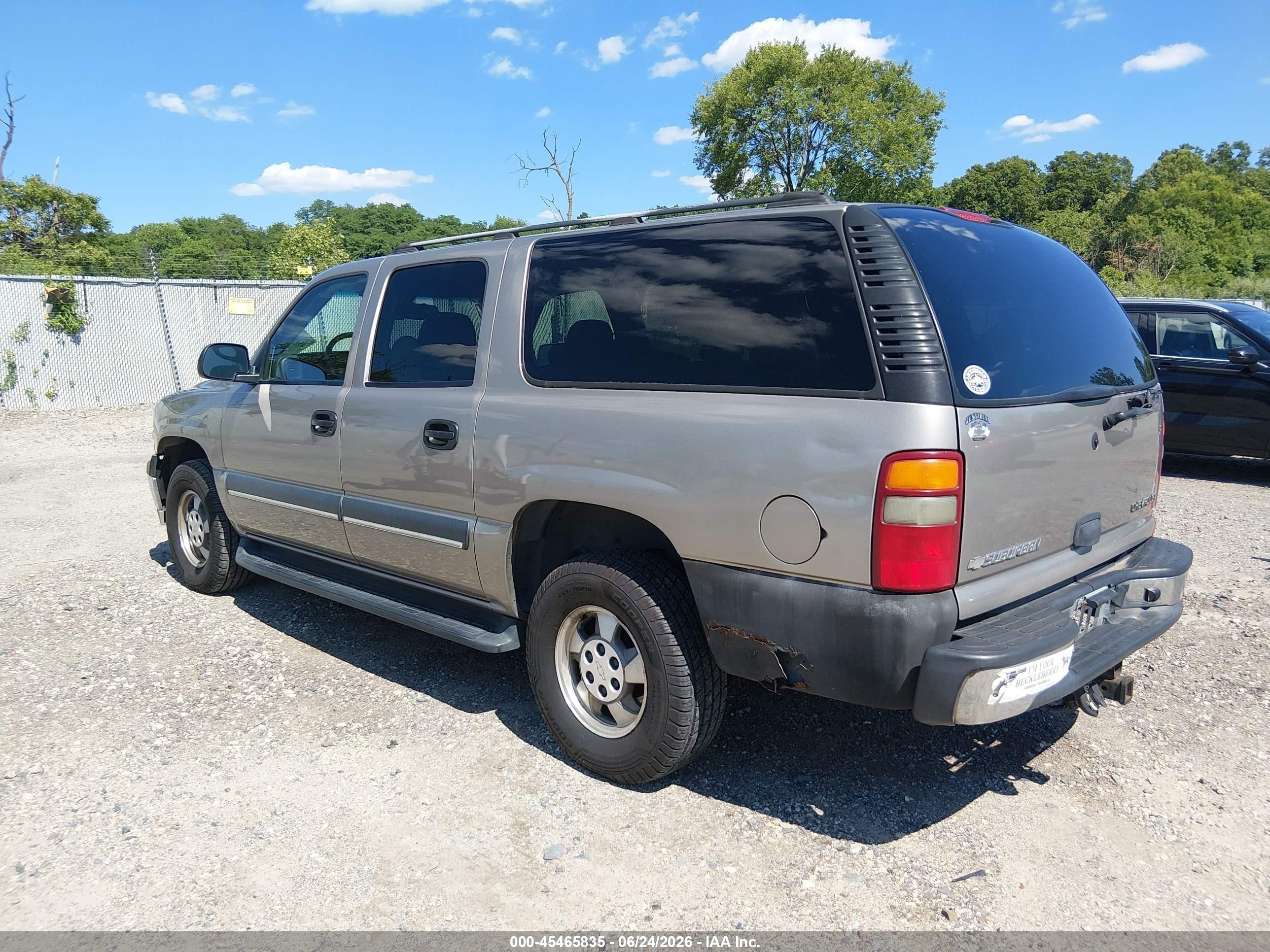 2003 Chevrolet Suburban 1500 Ls Beige vin: 1GNEC16Z83J277400