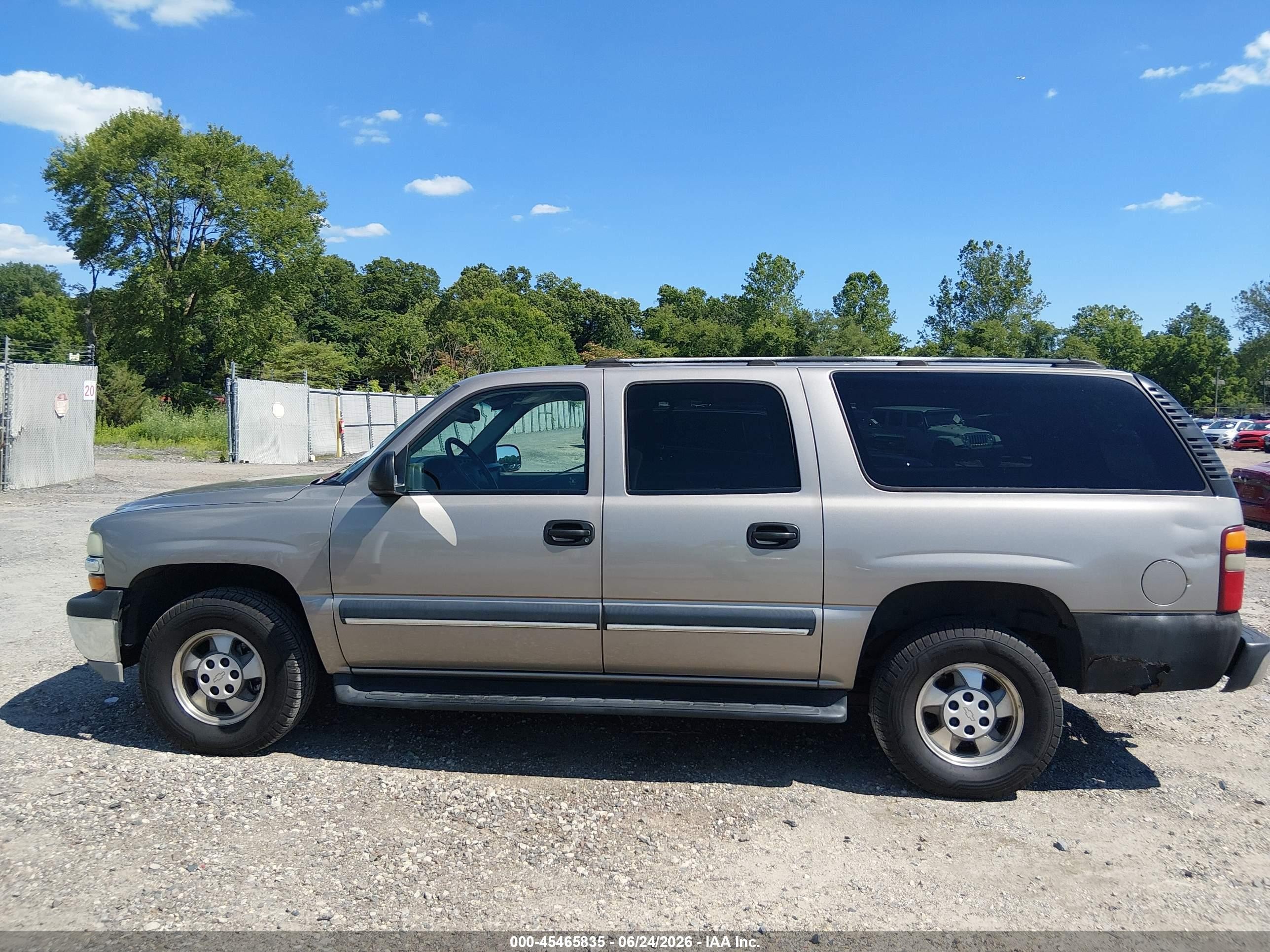 2003 Chevrolet Suburban 1500 Ls Beige vin: 1GNEC16Z83J277400