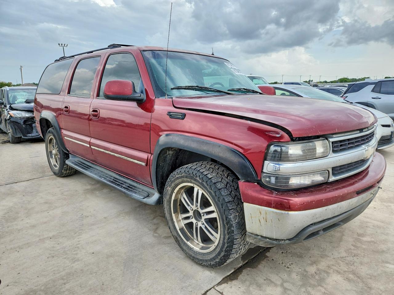 2002 Chevrolet Suburban C1500 Maroon vin: 1GNEC16Z92J230150