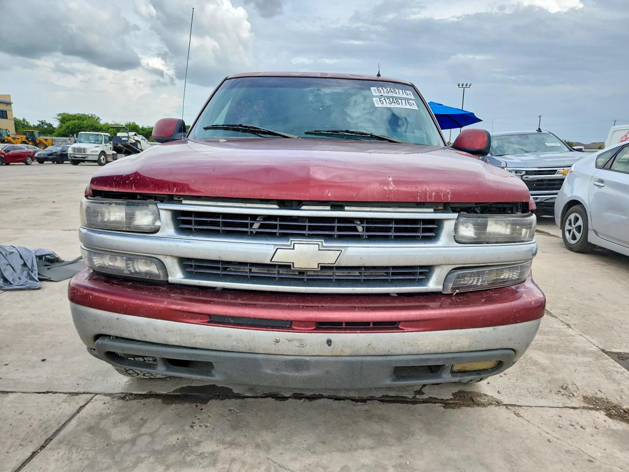 2002 Chevrolet Suburban C1500 Maroon vin: 1GNEC16Z92J230150