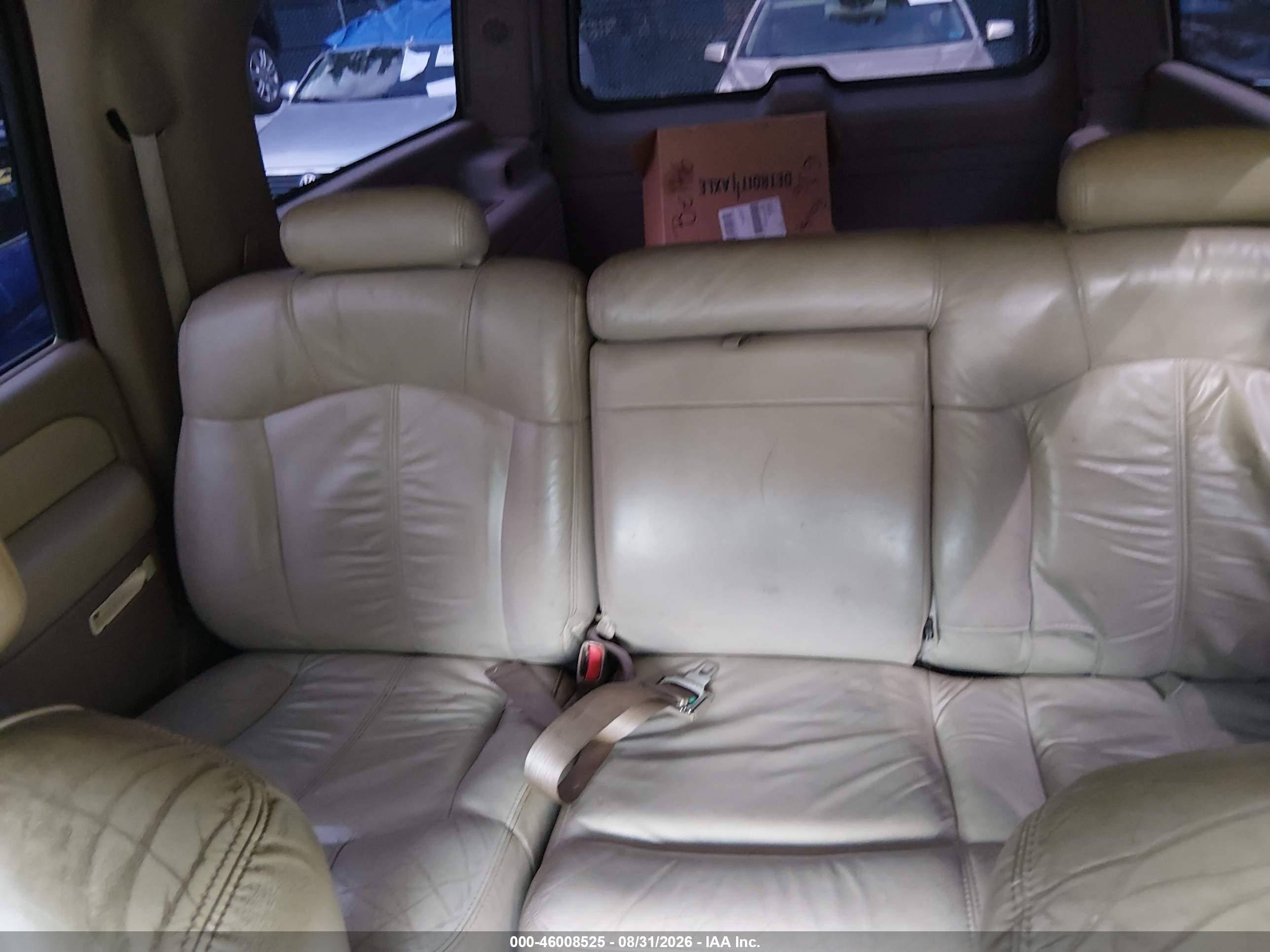 2002 Chevrolet Suburban 1500 Lt Burgundy vin: 1GNEC16ZX2J174087