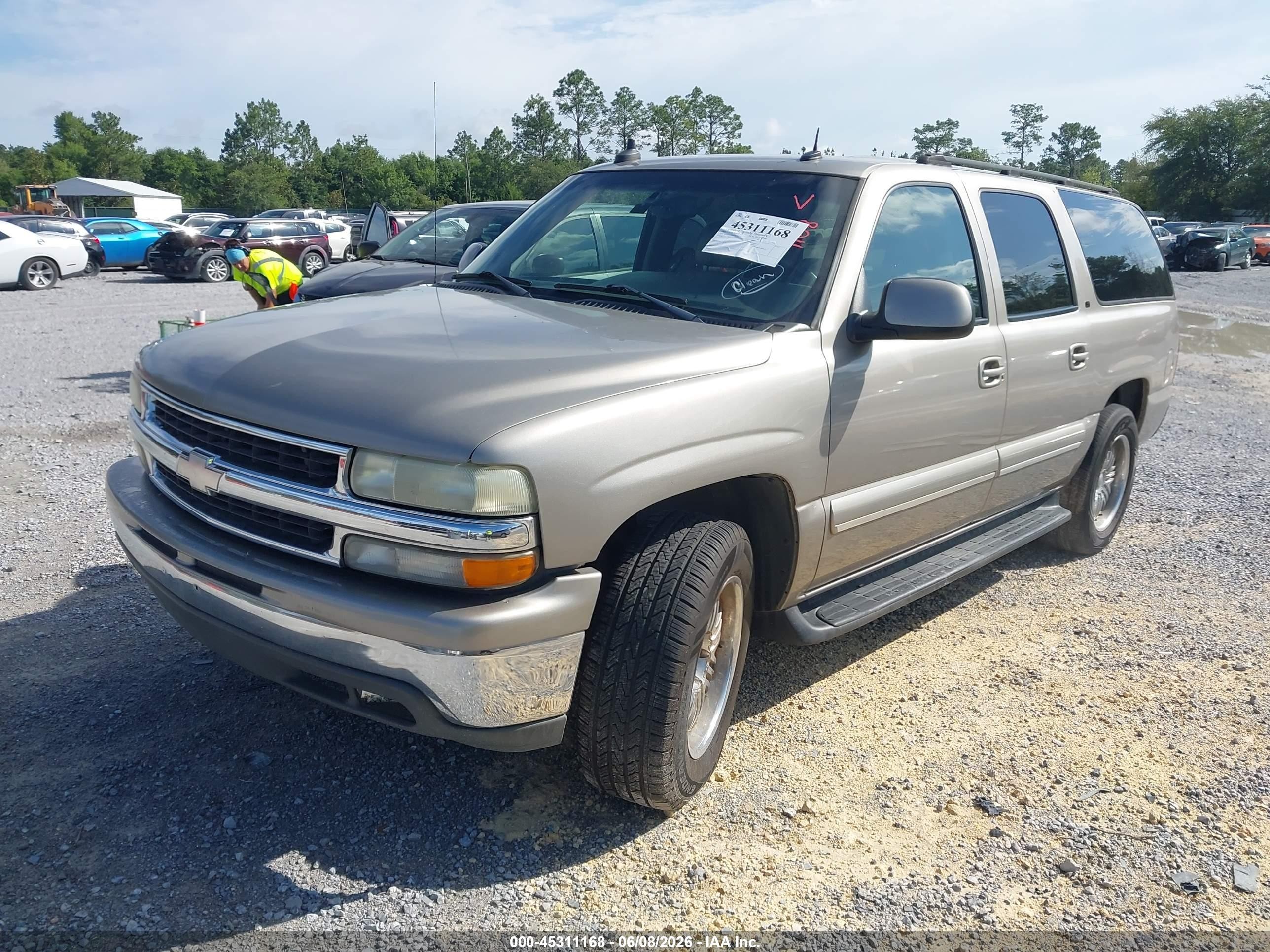 2003 Chevrolet Suburban 1500 Lt Tan vin: 1GNEC16ZX3J101951