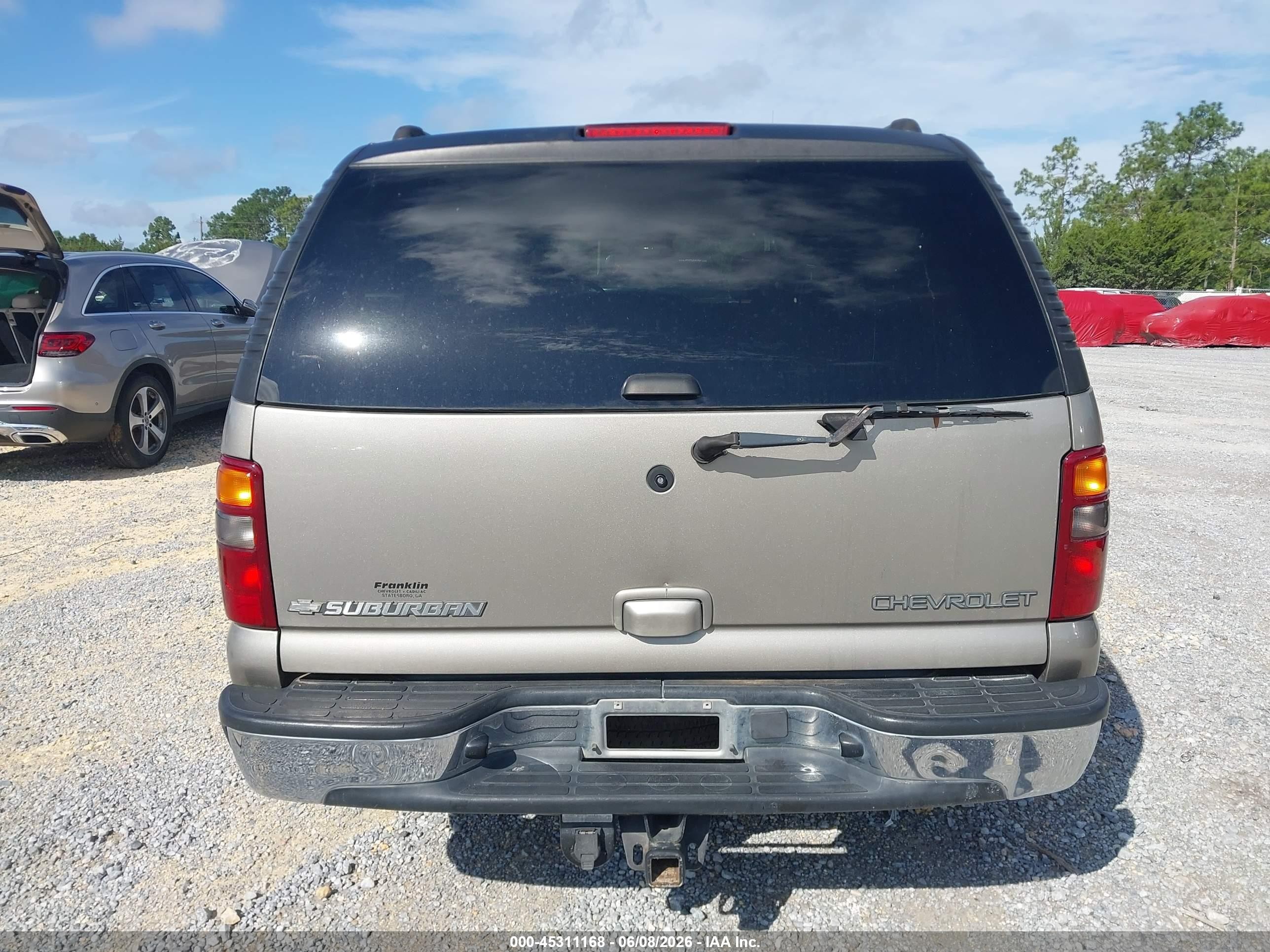 2003 Chevrolet Suburban 1500 Lt Tan vin: 1GNEC16ZX3J101951