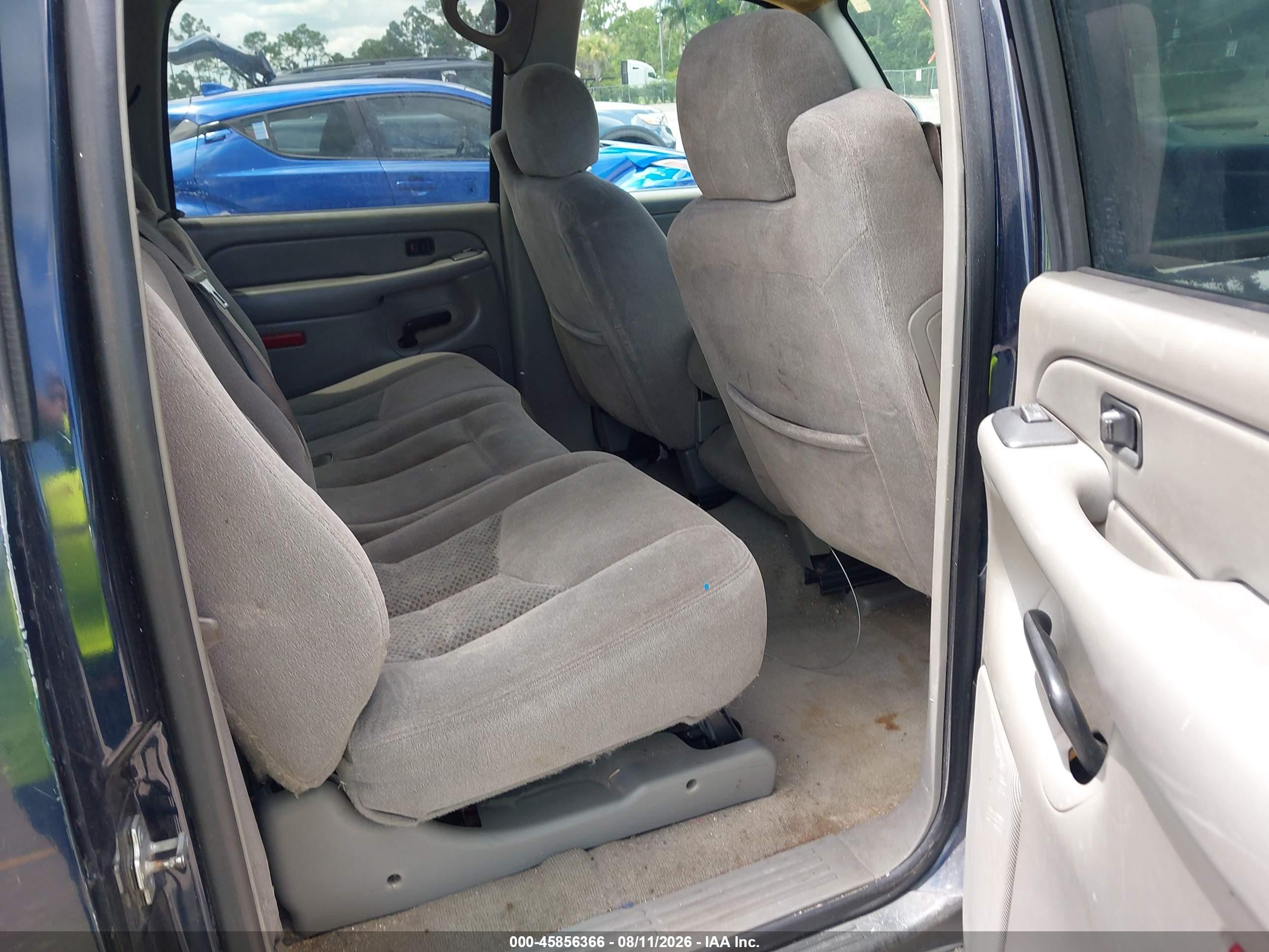2006 Chevrolet Suburban 1500 Ls Blue vin: 1GNEC16ZX6J122724