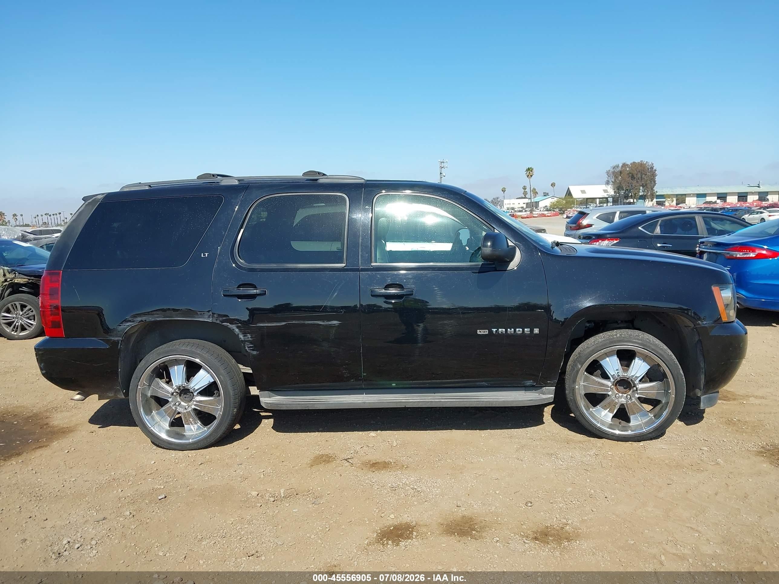 2009 Chevrolet Tahoe Lt2 Black vin: 1GNEC23339R268832