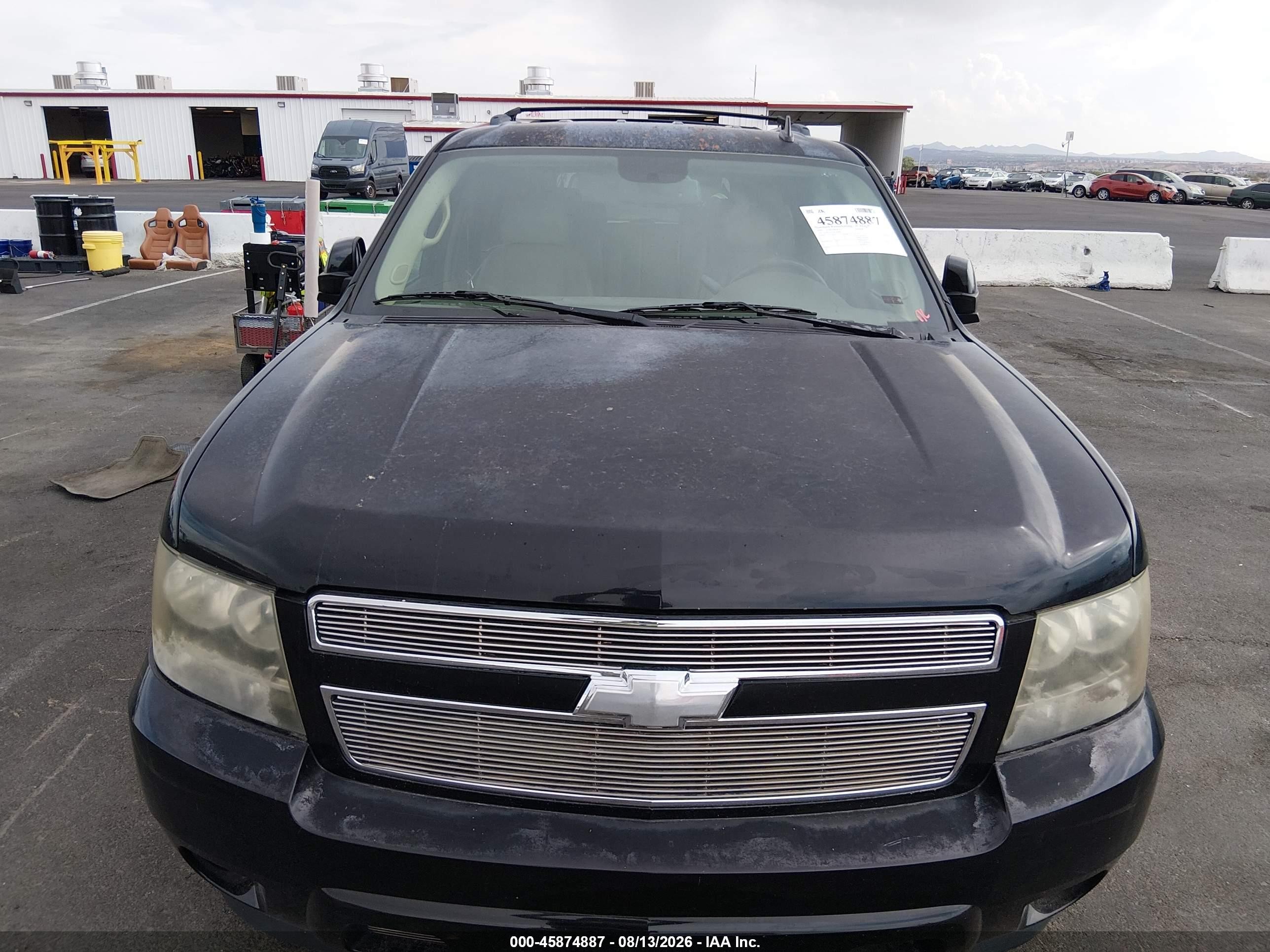 2009 Chevrolet Tahoe Lt2 Black vin: 1GNEC23349R168948