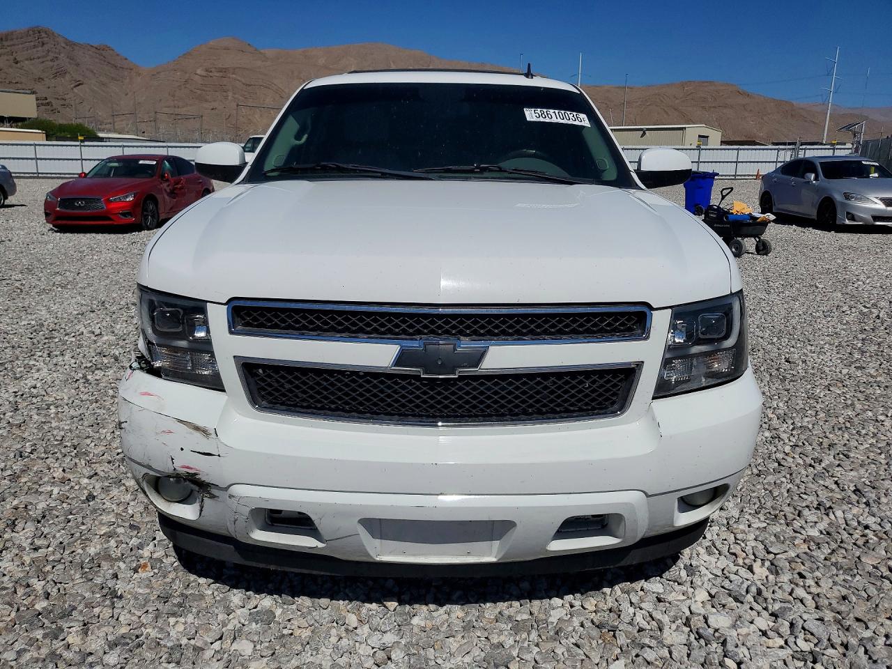 2009 Chevrolet Tahoe C1500 Lt White vin: 1GNEC23399R201636
