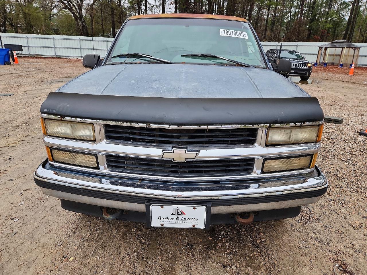 1995 Chevrolet Tahoe K1500 Green vin: 1GNEK13K2SJ386427
