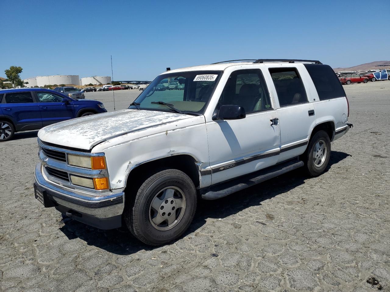 1995 Chevrolet Tahoe K1500 Белый vin: 1GNEK13K2SJ418115
