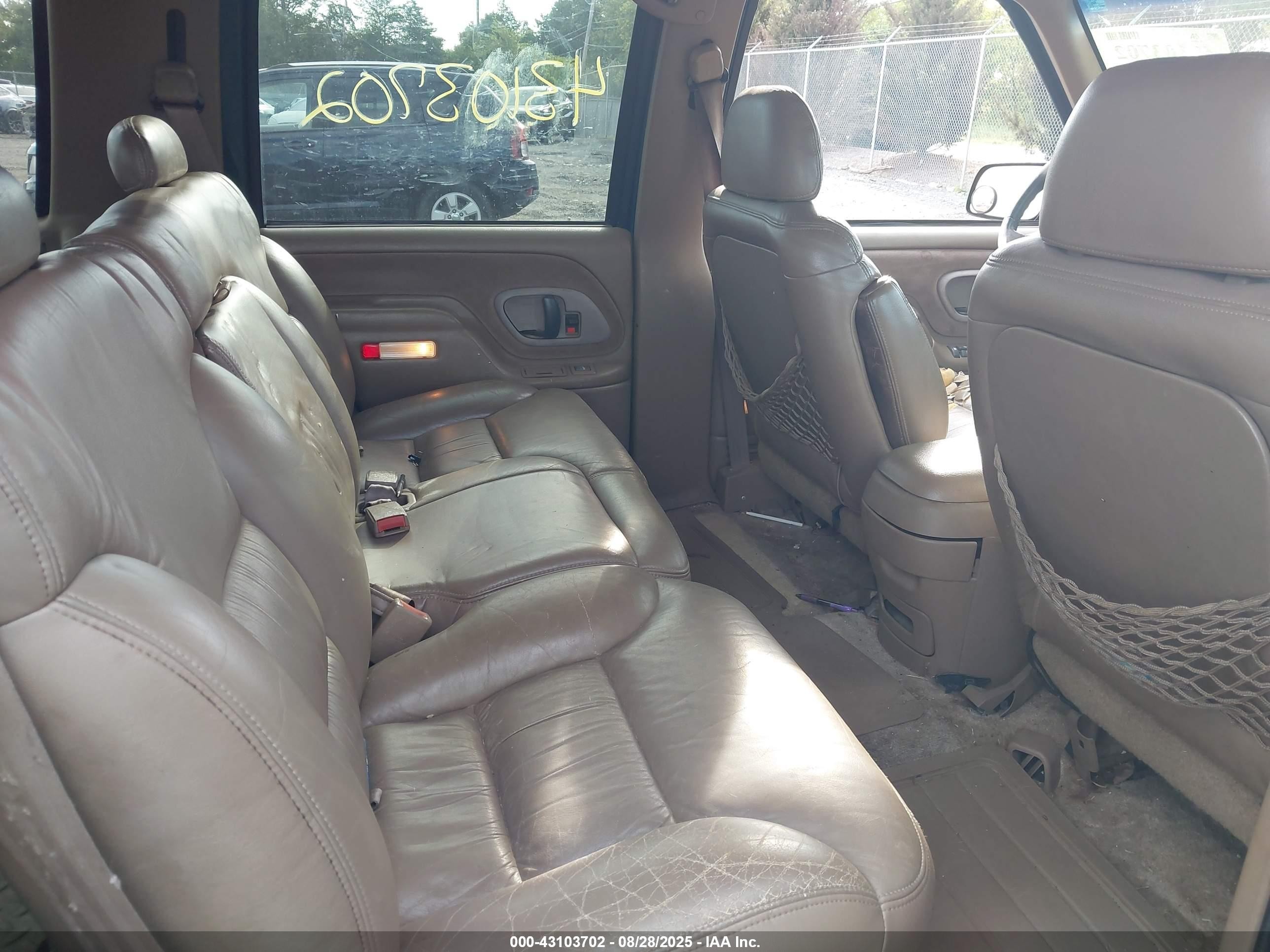1995 Chevrolet Tahoe K1500 Зеленый vin: 1GNEK13K3SJ447655