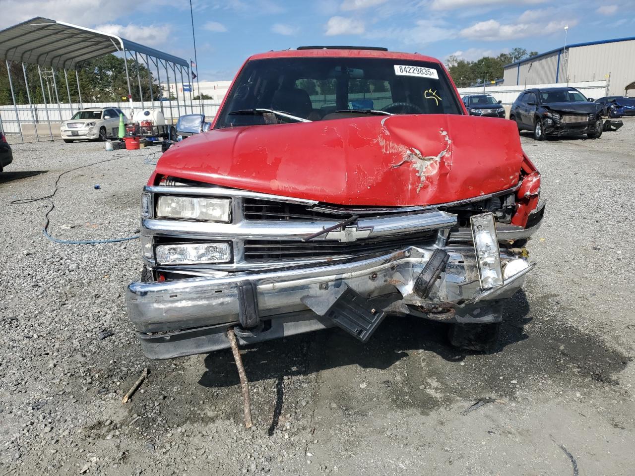 1995 Chevrolet Tahoe K1500 Красный vin: 1GNEK13K7SJ394779