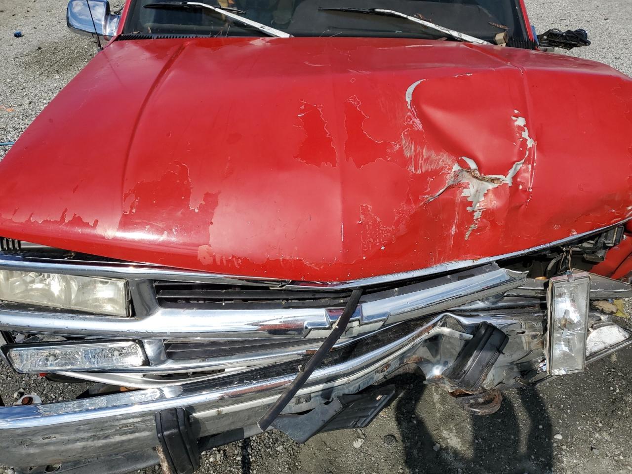 1995 Chevrolet Tahoe K1500 Красный vin: 1GNEK13K7SJ394779