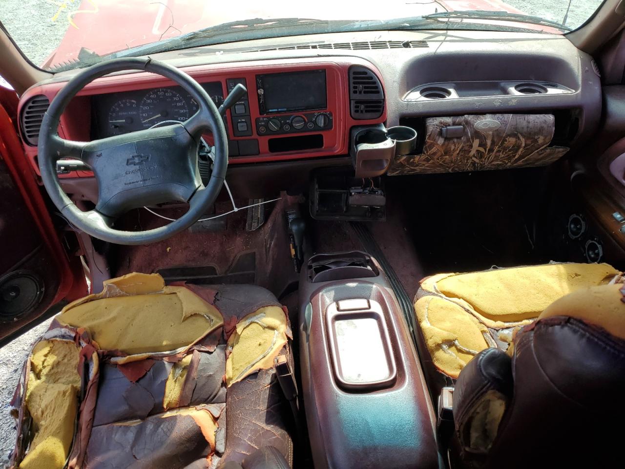 1995 Chevrolet Tahoe K1500 Красный vin: 1GNEK13K7SJ394779