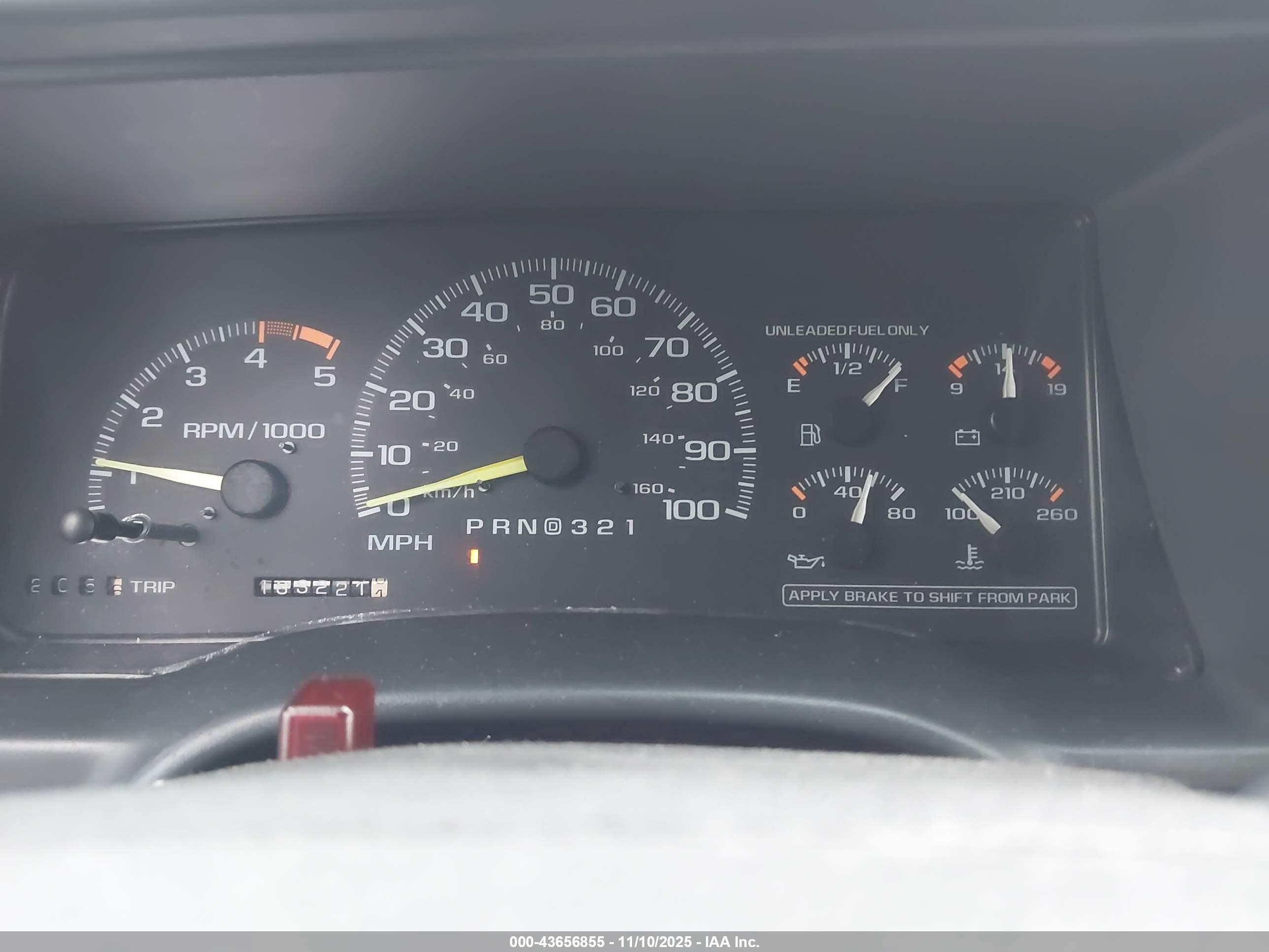 1995 Chevrolet Tahoe K1500 Синий vin: 1GNEK13K8SJ447375