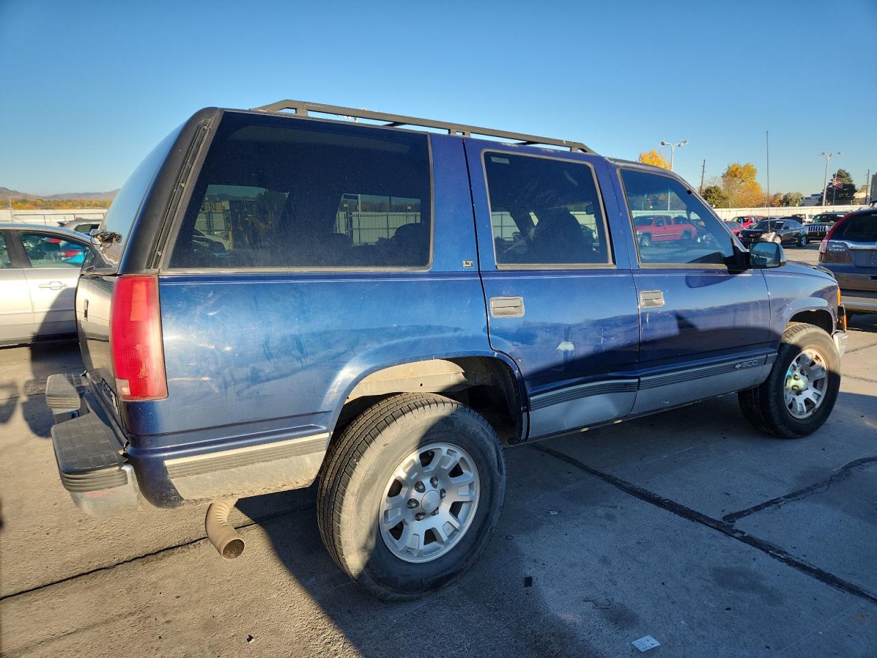 1995 Chevrolet Tahoe K1500 Синий vin: 1GNEK13KXSJ421909