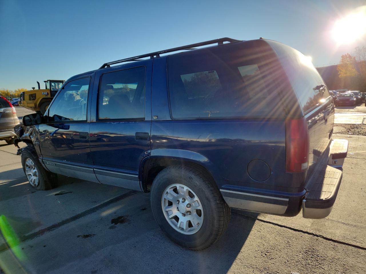 1995 Chevrolet Tahoe K1500 Синий vin: 1GNEK13KXSJ421909
