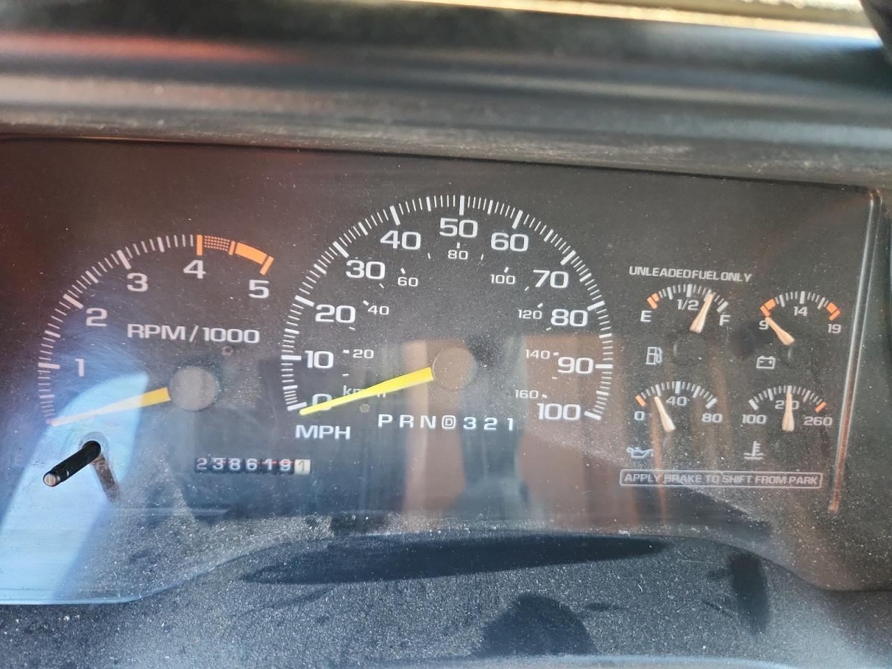 1995 Chevrolet Tahoe K1500 Синий vin: 1GNEK13KXSJ421909