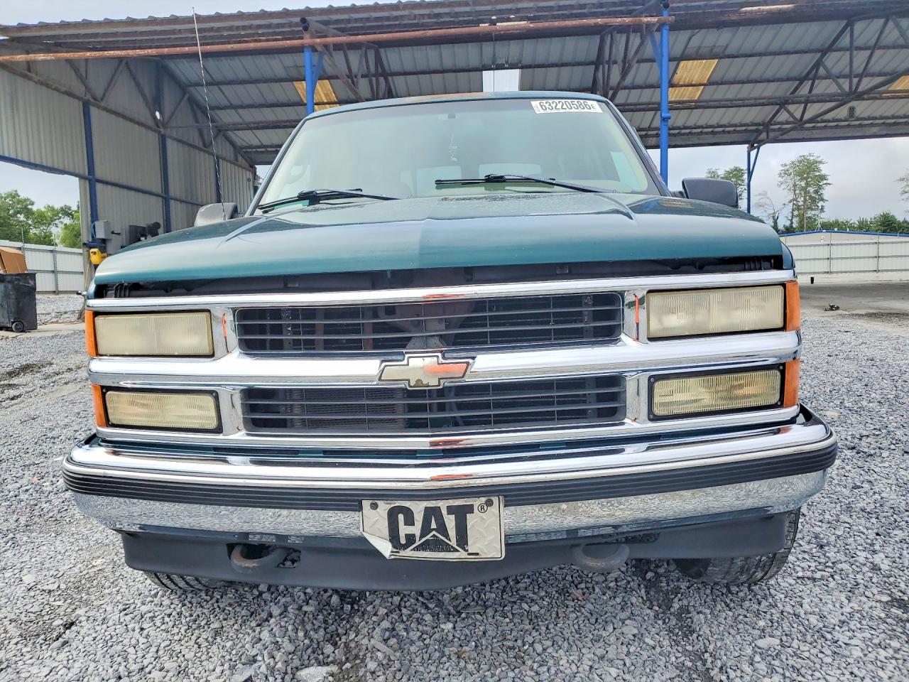 1996 Chevrolet Tahoe K1500 Зеленый vin: 1GNEK13R0TJ328816