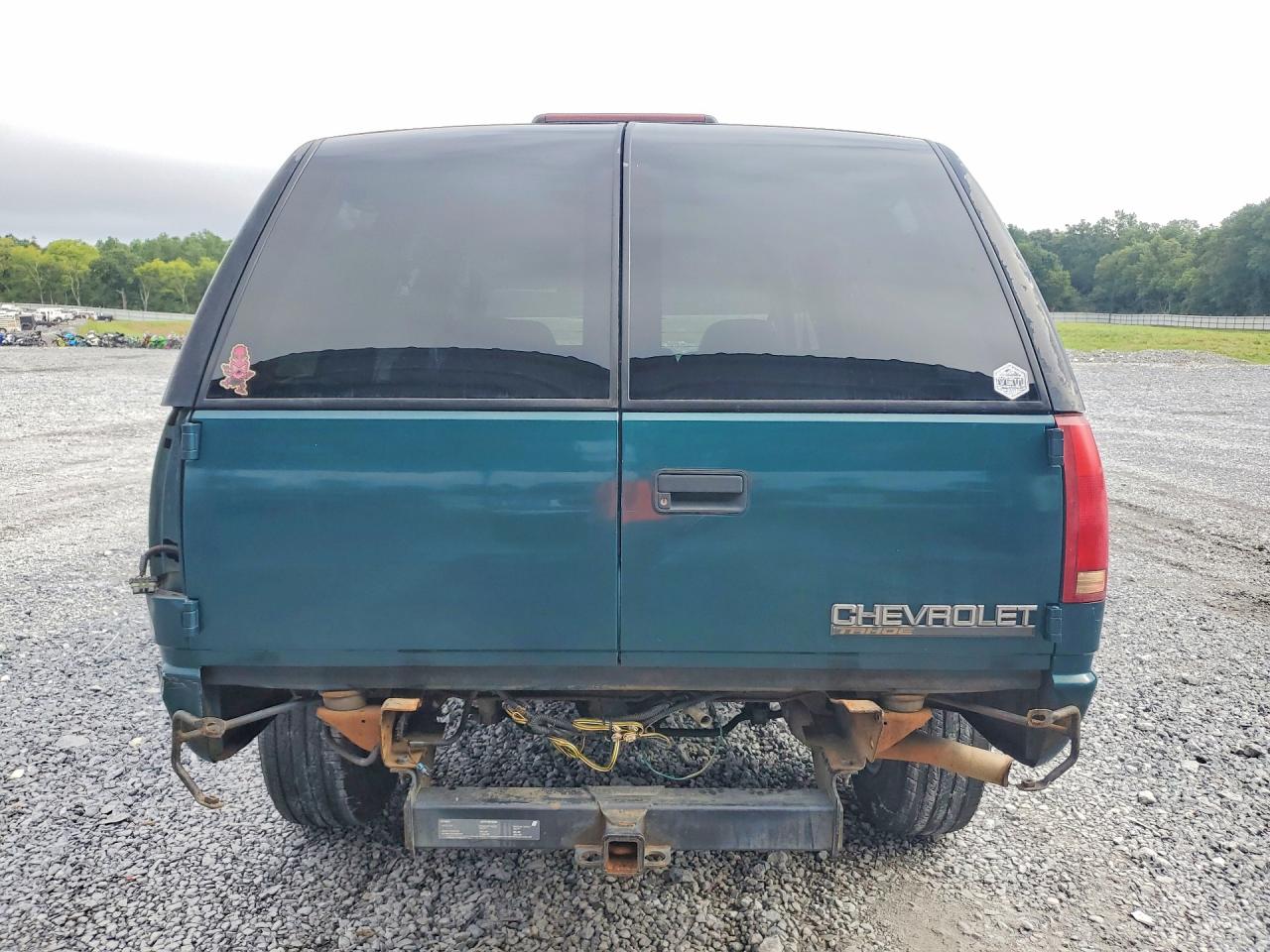 1996 Chevrolet Tahoe K1500 Зеленый vin: 1GNEK13R0TJ328816