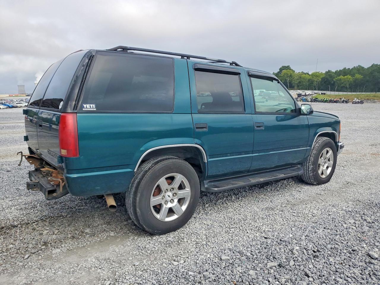 1996 Chevrolet Tahoe K1500 Зеленый vin: 1GNEK13R0TJ328816