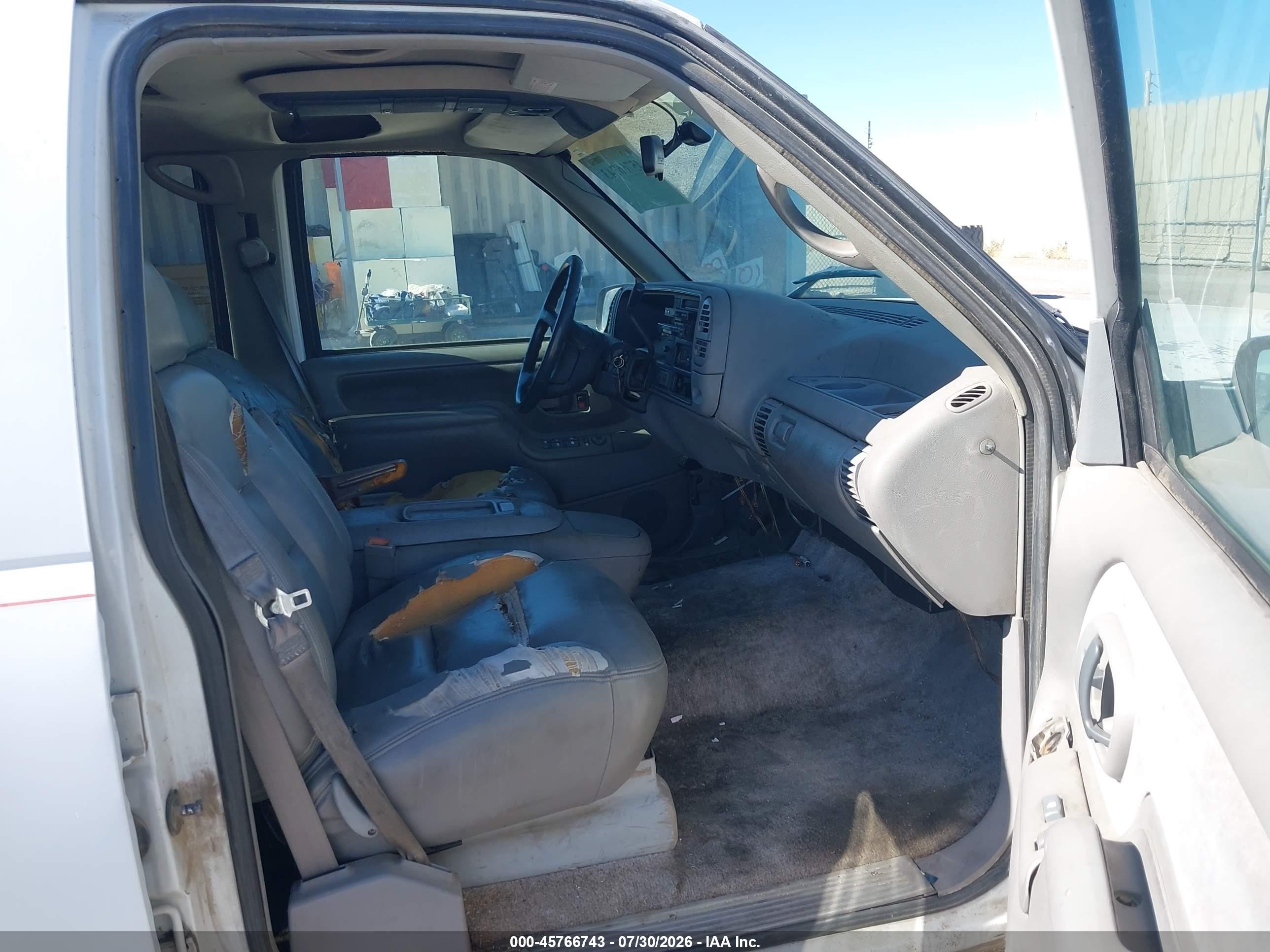 1996 Chevrolet Tahoe K1500 White vin: 1GNEK13R1TJ355121