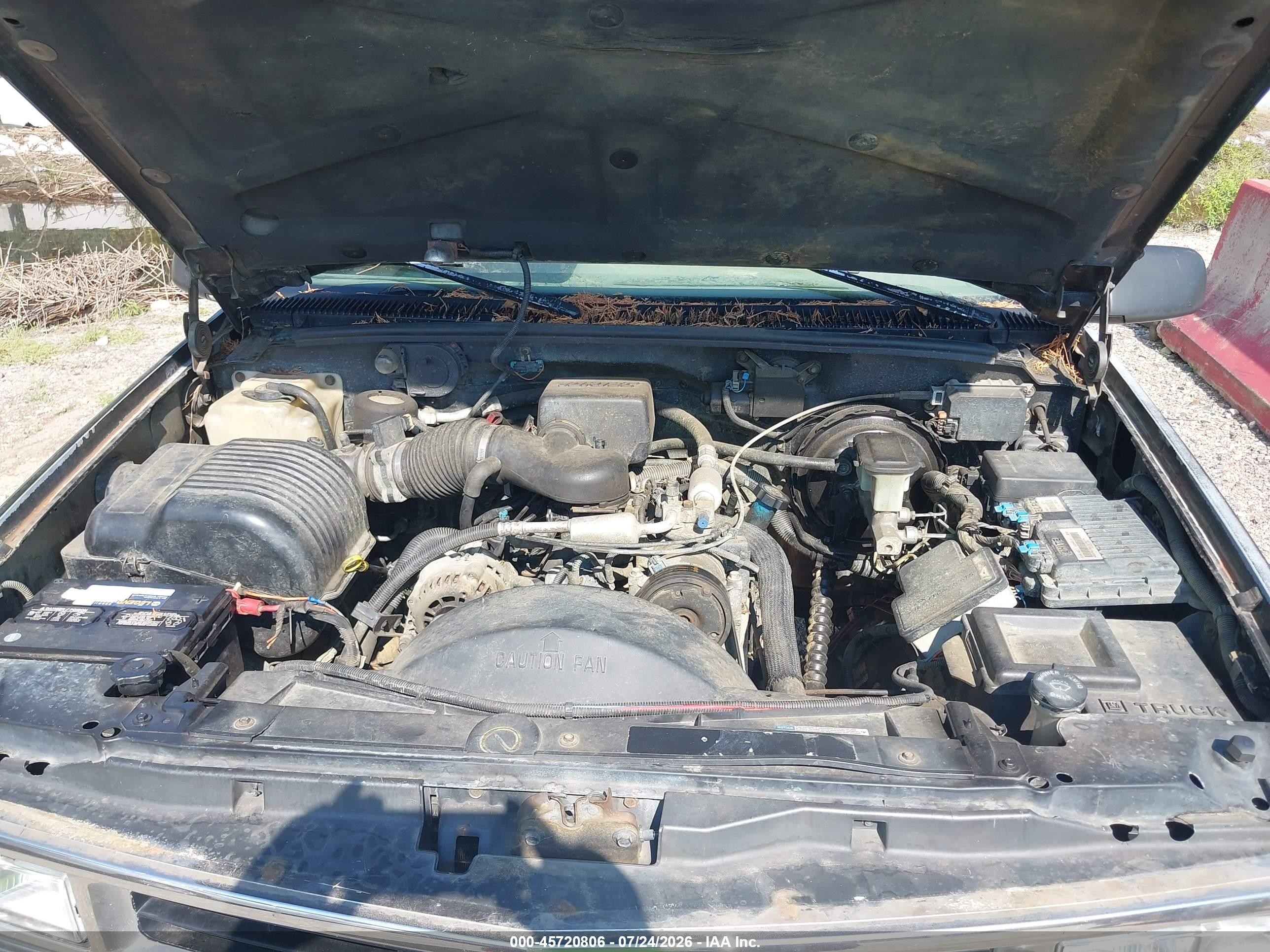 1996 Chevrolet Tahoe K1500 Черный vin: 1GNEK13R1TJ406794