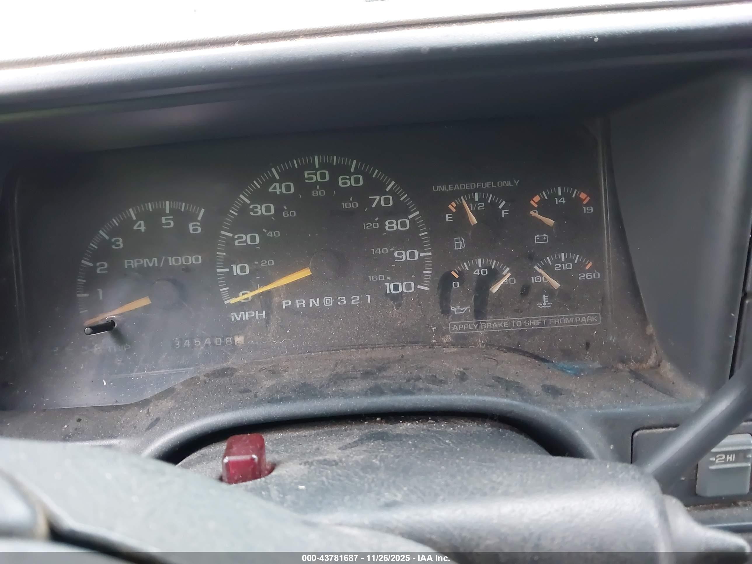 1997 Chevrolet Tahoe Ls Green vin: 1GNEK13R1VJ301255