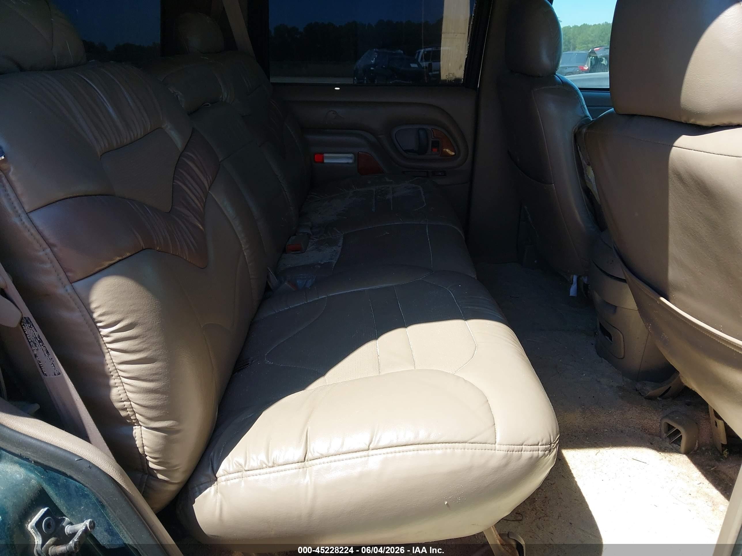 1999 Chevrolet Tahoe Ls Green vin: 1GNEK13R1XJ341760