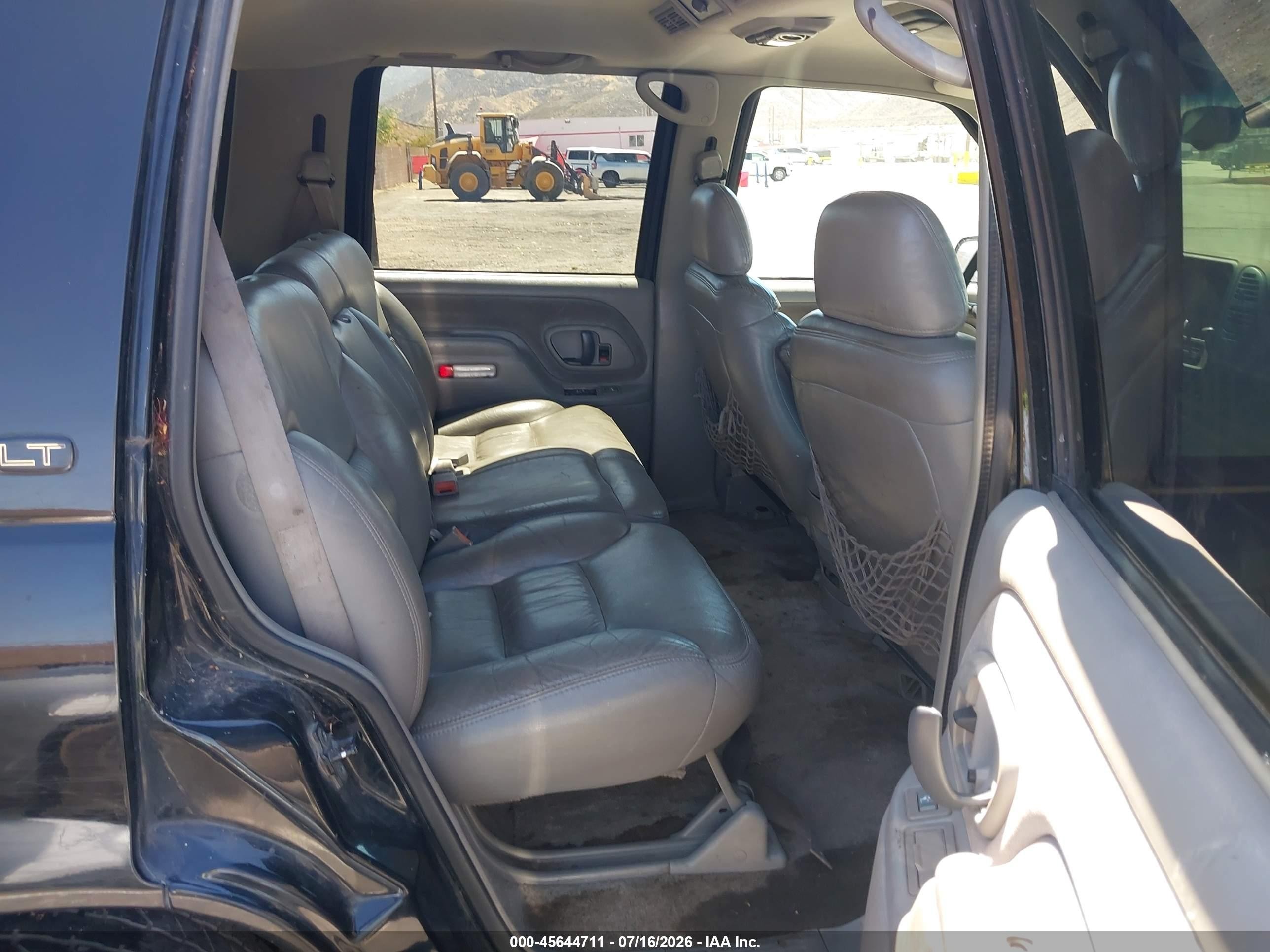 1999 Chevrolet Tahoe Ls Black vin: 1GNEK13R1XJ548083