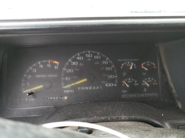 1996 Chevrolet Tahoe K1500 Black vin: 1GNEK13R2TJ345259