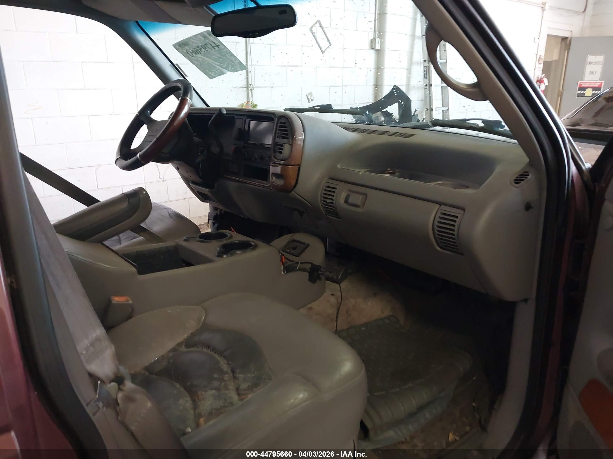 1996 Chevrolet Tahoe K1500 Gray vin: 1GNEK13R2TJ371487