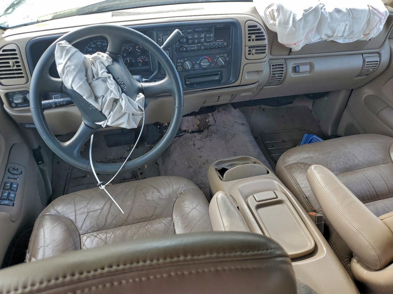 1998 Chevrolet Tahoe K1500 Зеленый vin: 1GNEK13R2WJ302724