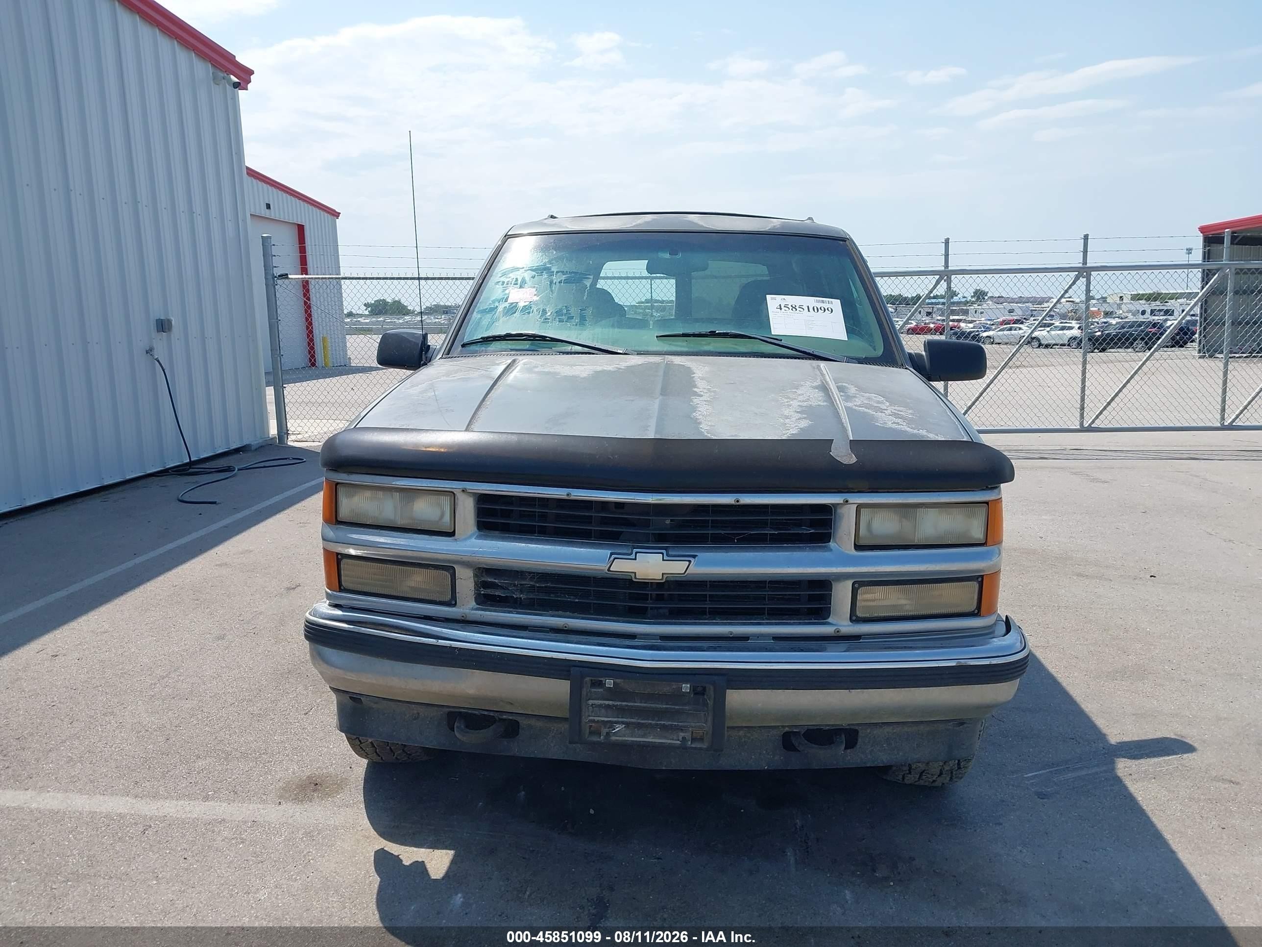 1999 Chevrolet Tahoe Ls Gray vin: 1GNEK13R2XJ363220