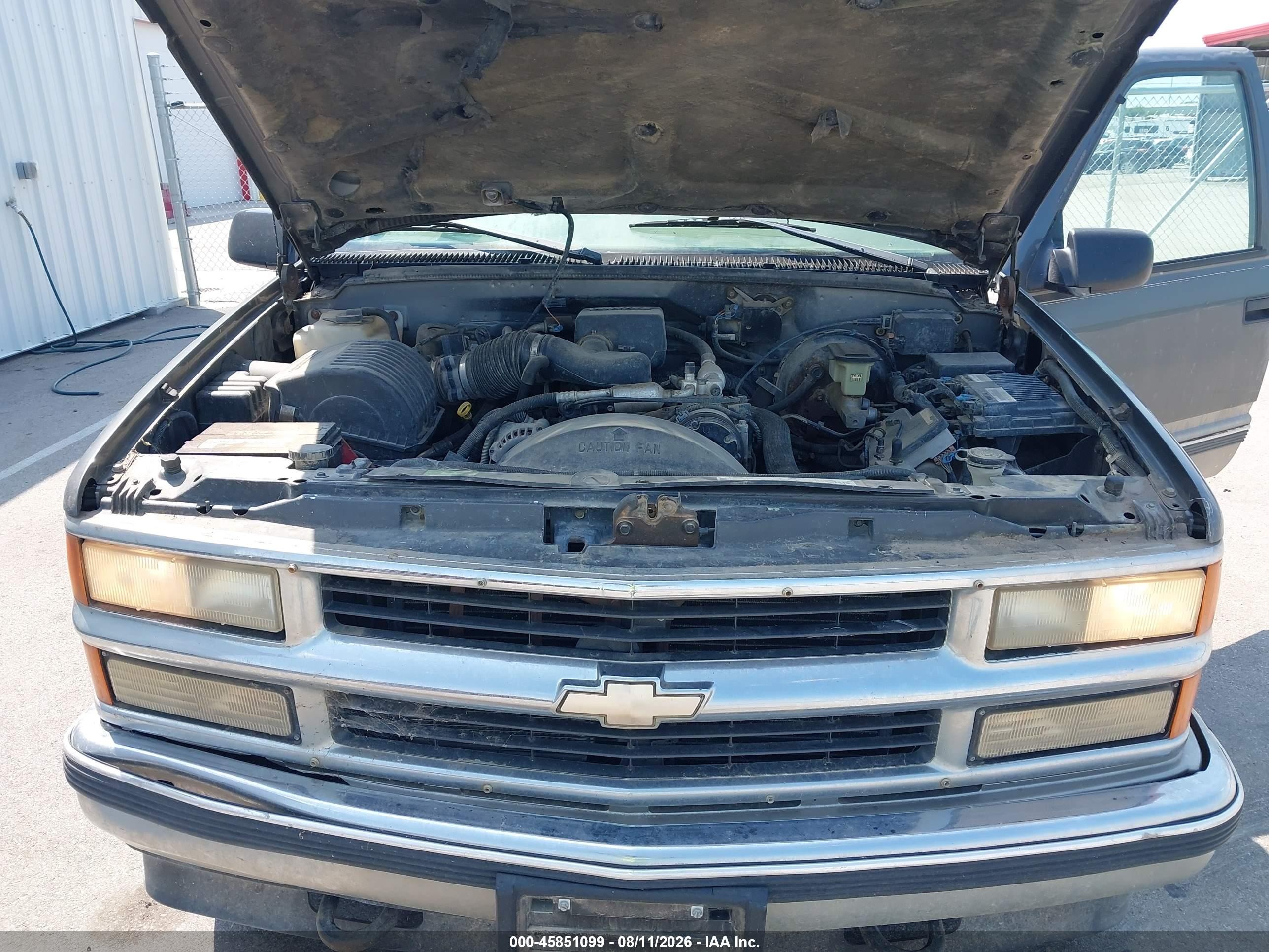 1999 Chevrolet Tahoe Ls Gray vin: 1GNEK13R2XJ363220