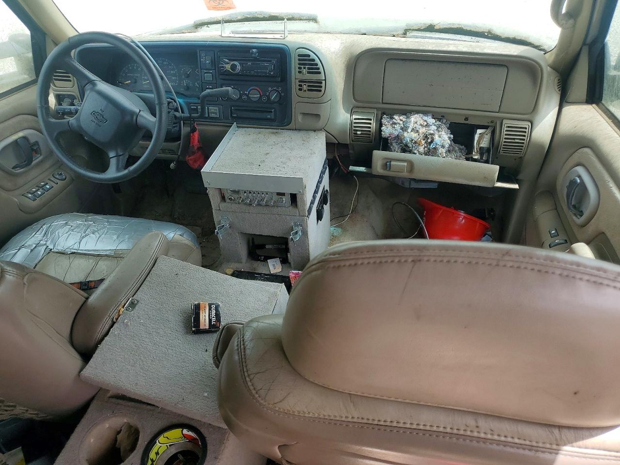 2000 Chevrolet Tahoe K1500 Brown vin: 1GNEK13R2YR179298