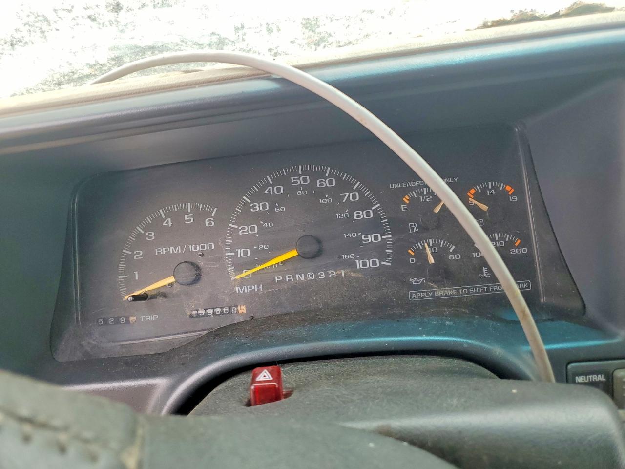 2000 Chevrolet Tahoe K1500 Brown vin: 1GNEK13R2YR179298