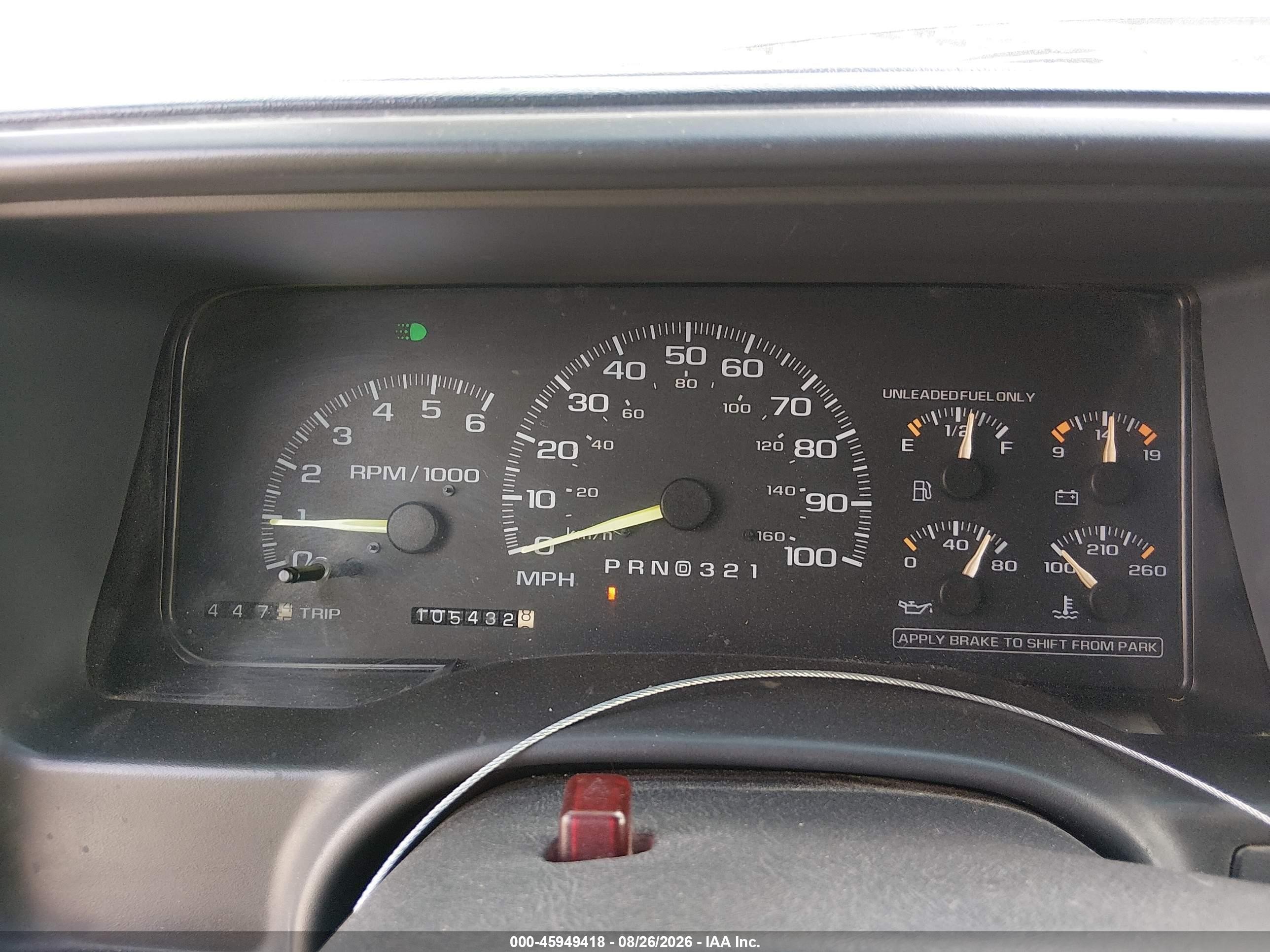 1997 Chevrolet Tahoe Ls Blue vin: 1GNEK13R3VJ311558