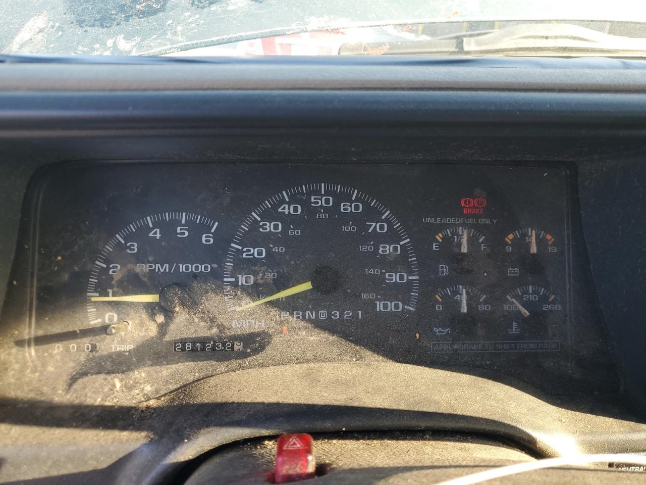 1998 Chevrolet Tahoe K1500 Green vin: 1GNEK13R3WJ313456