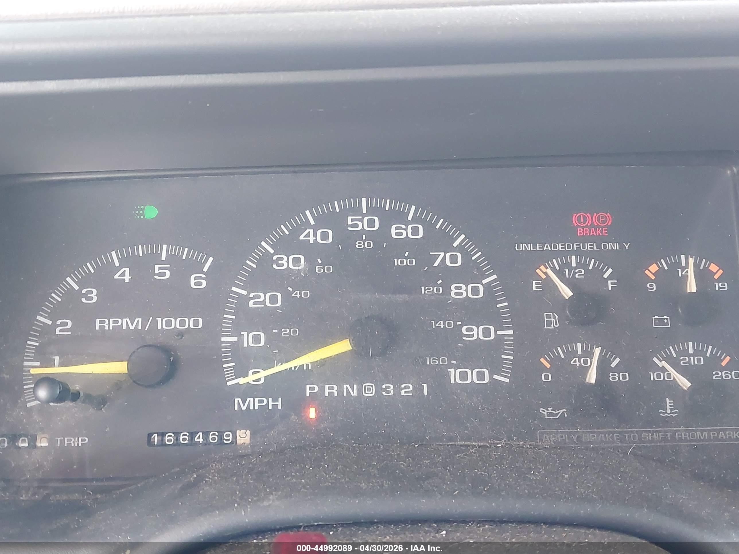 1998 Chevrolet Tahoe Ls Gold vin: 1GNEK13R3WJ355447