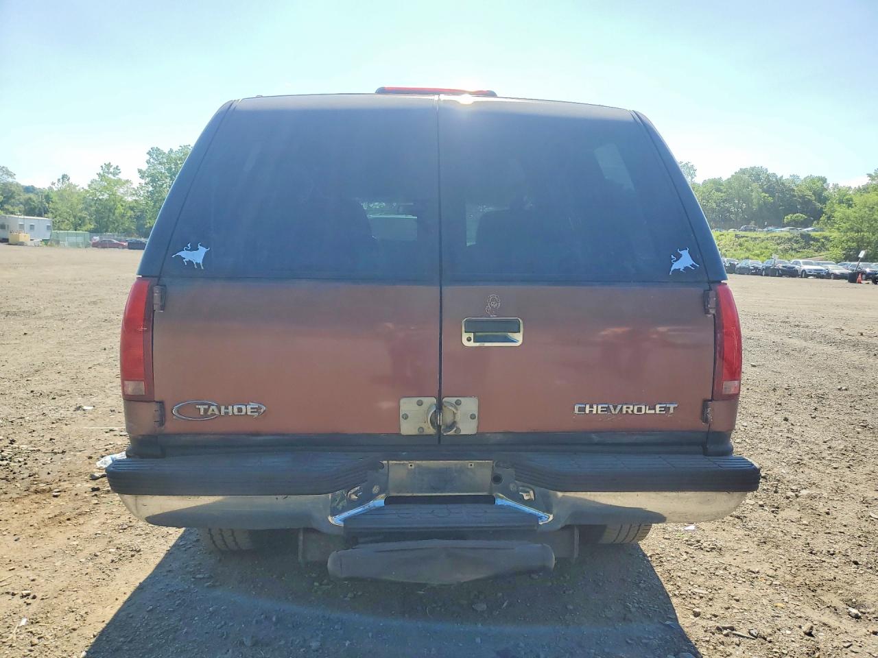 1996 Chevrolet Tahoe K1500 Burgundy vin: 1GNEK13R4TJ415764