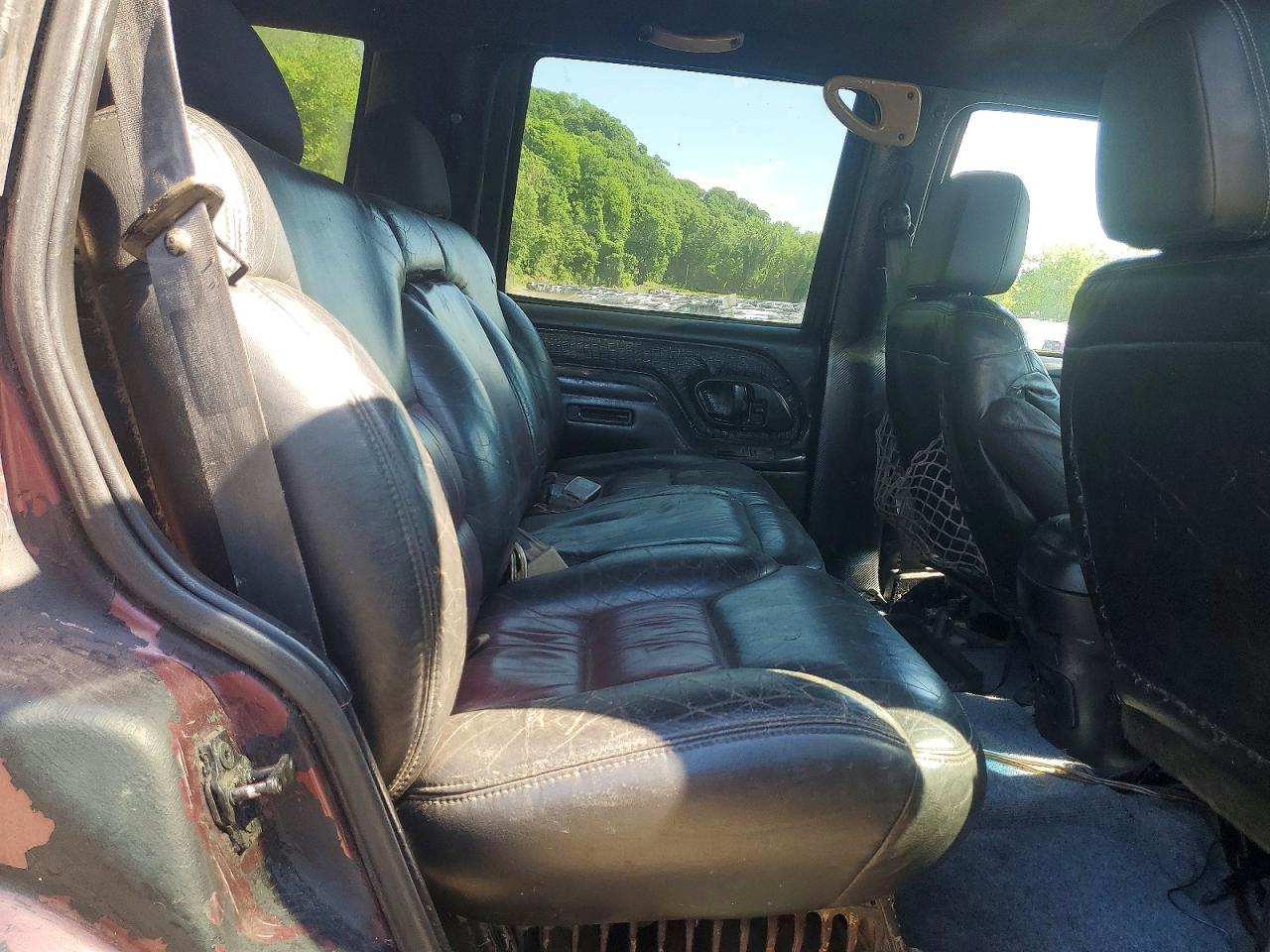 1996 Chevrolet Tahoe K1500 Burgundy vin: 1GNEK13R4TJ415764