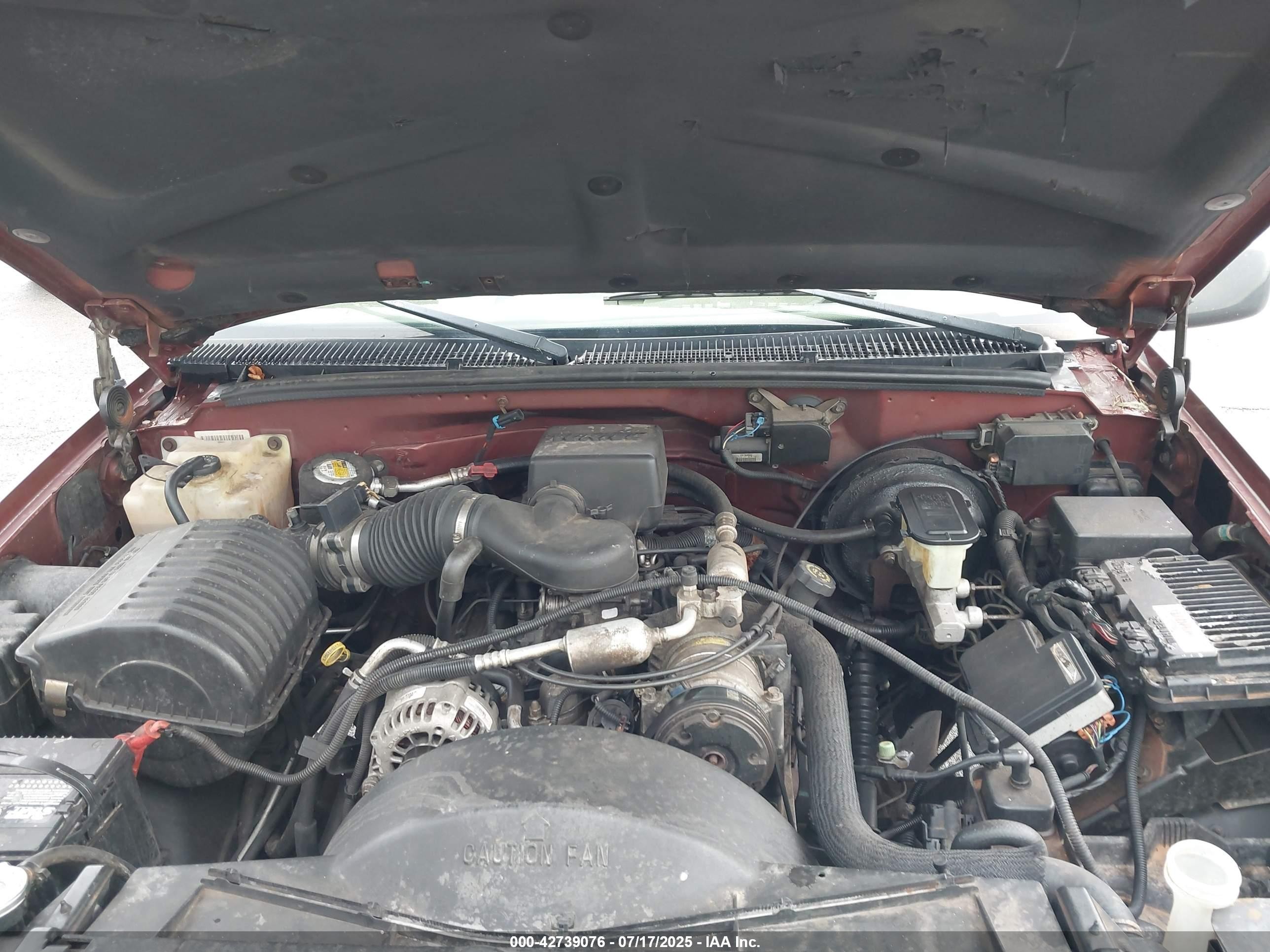 1998 Chevrolet Tahoe Ls Бордовый vin: 1GNEK13R4WJ376047