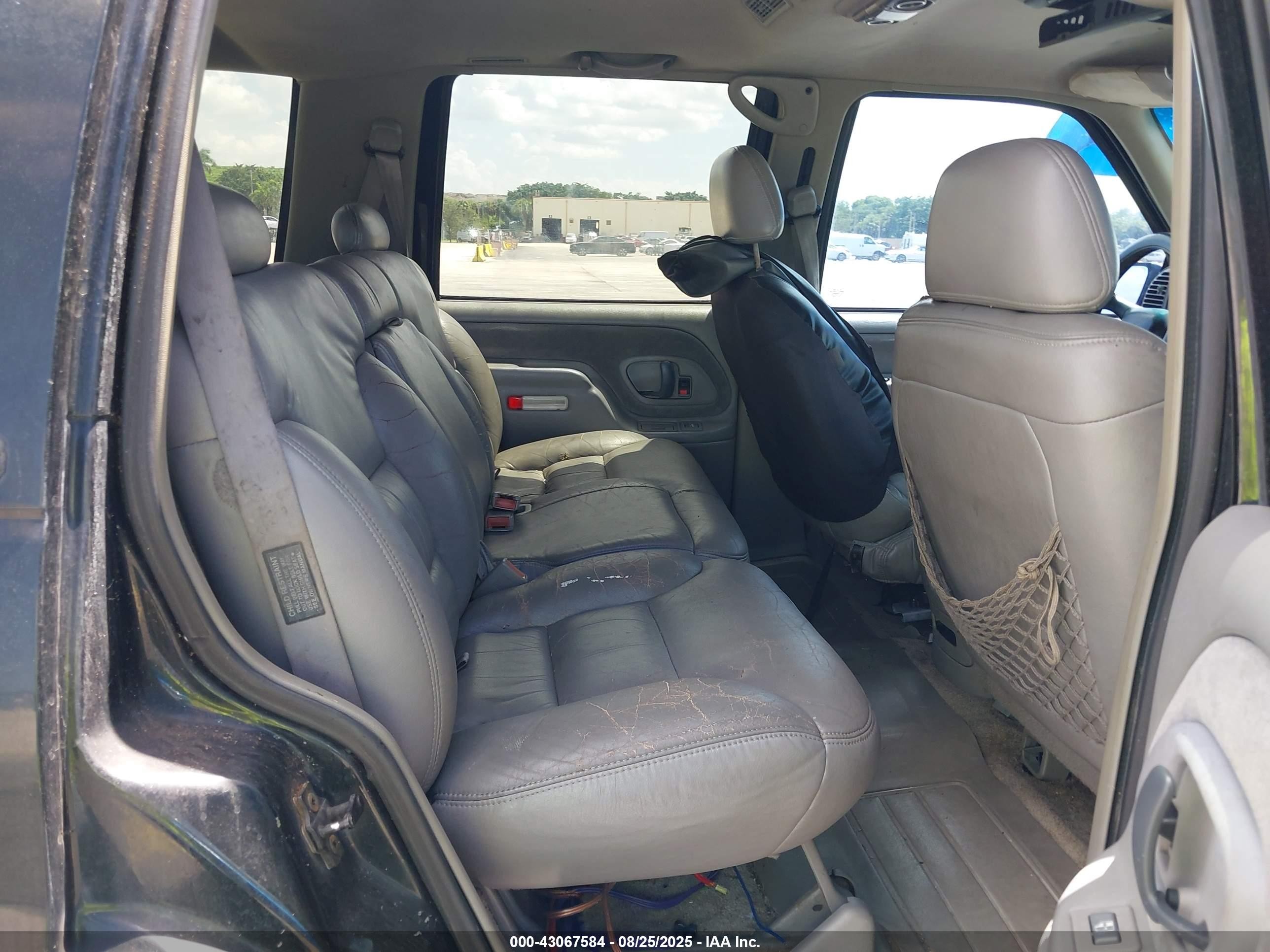 1998 Chevrolet Tahoe Ls Black vin: 1GNEK13R4WR110917