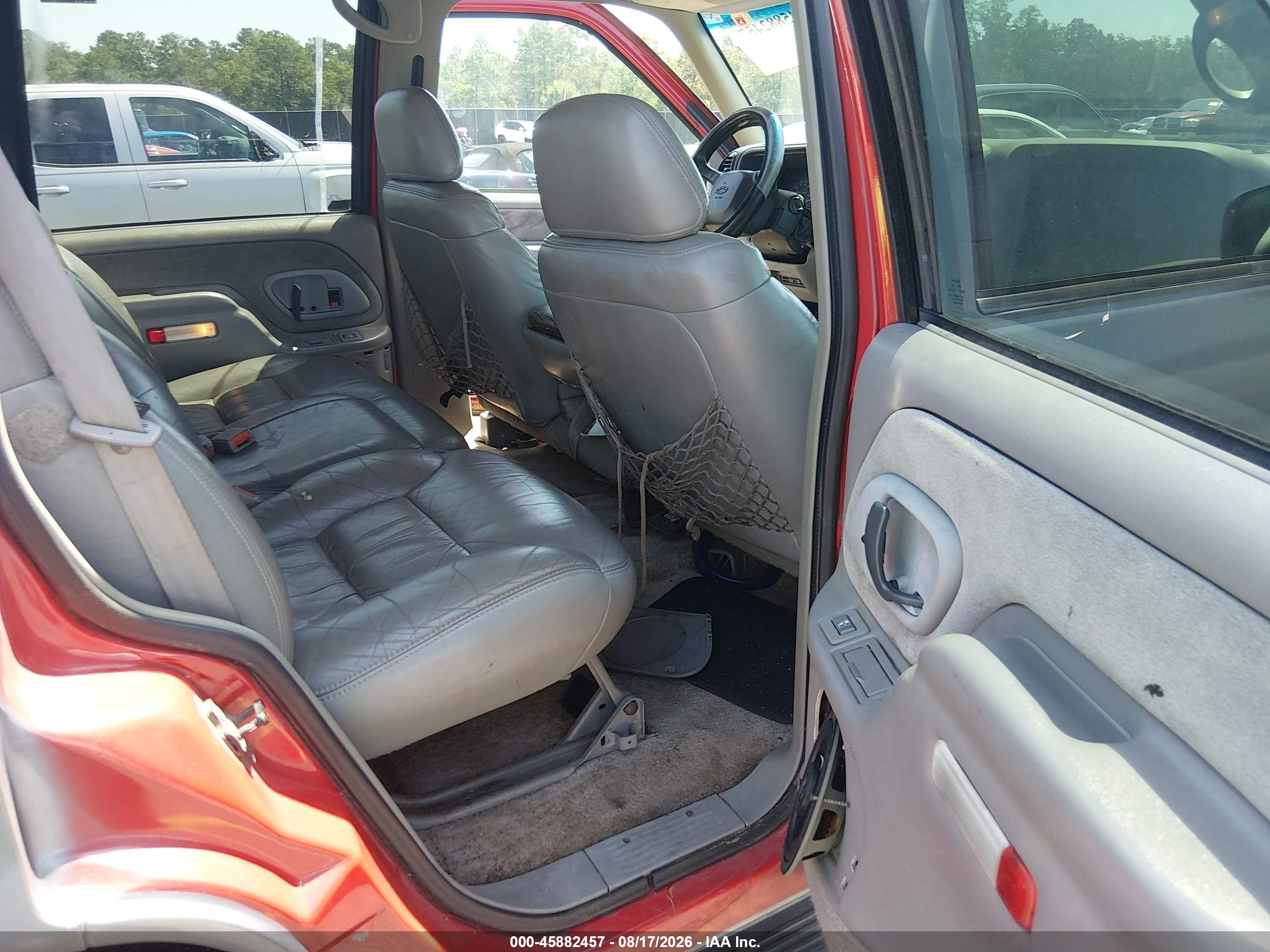 1999 Chevrolet Tahoe Ls Gray vin: 1GNEK13R4XJ340991