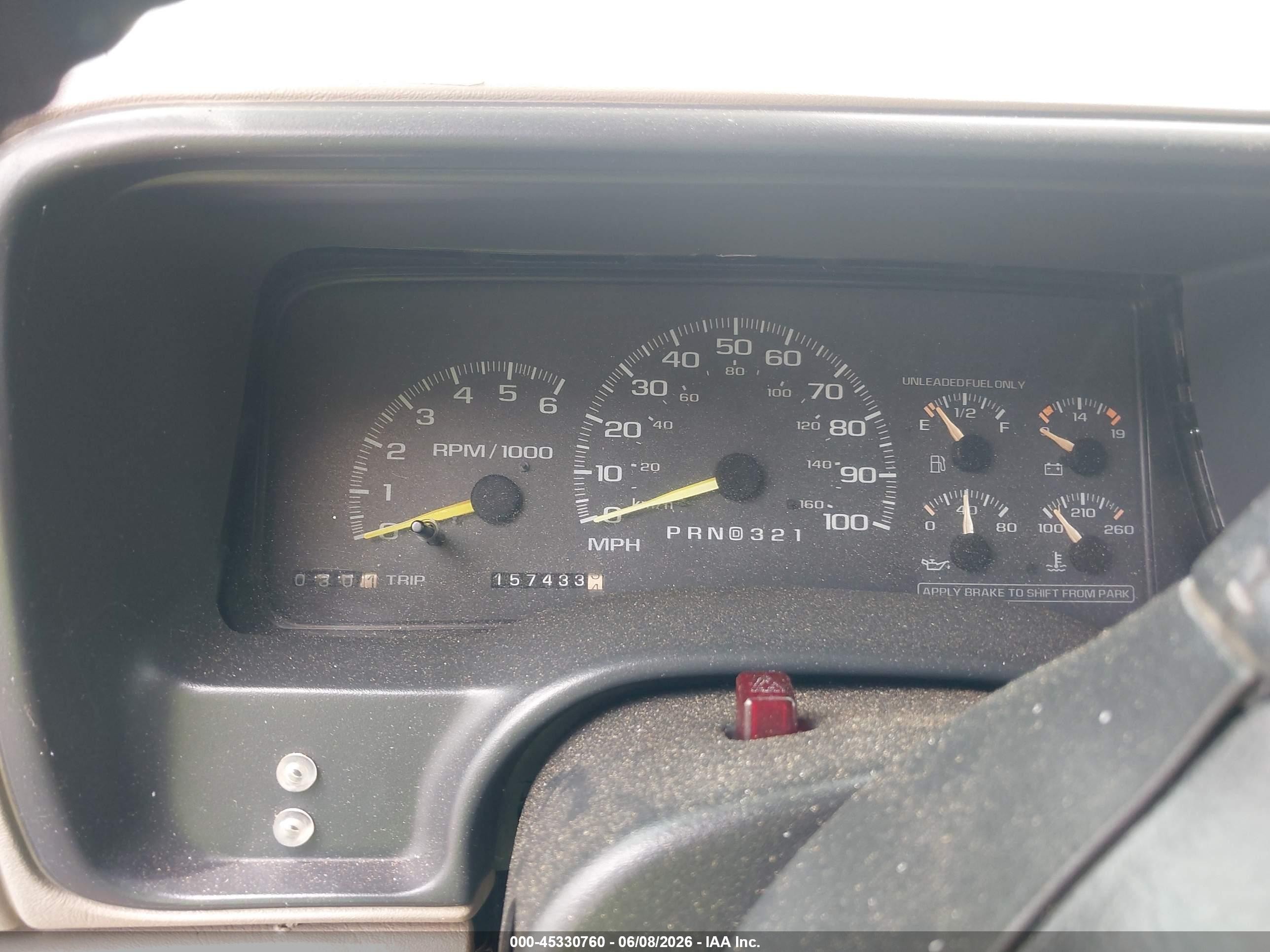 1999 Chevrolet Tahoe Ls Red vin: 1GNEK13R4XJ345351
