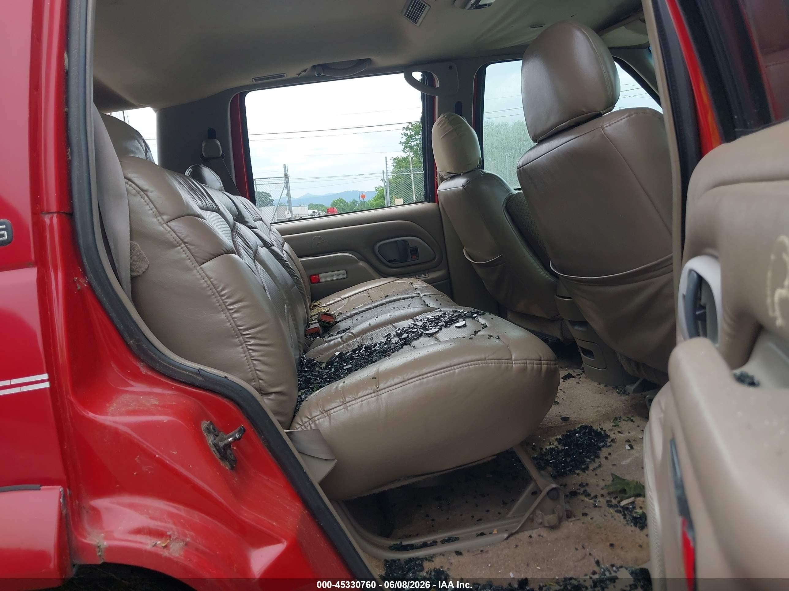 1999 Chevrolet Tahoe Ls Red vin: 1GNEK13R4XJ345351