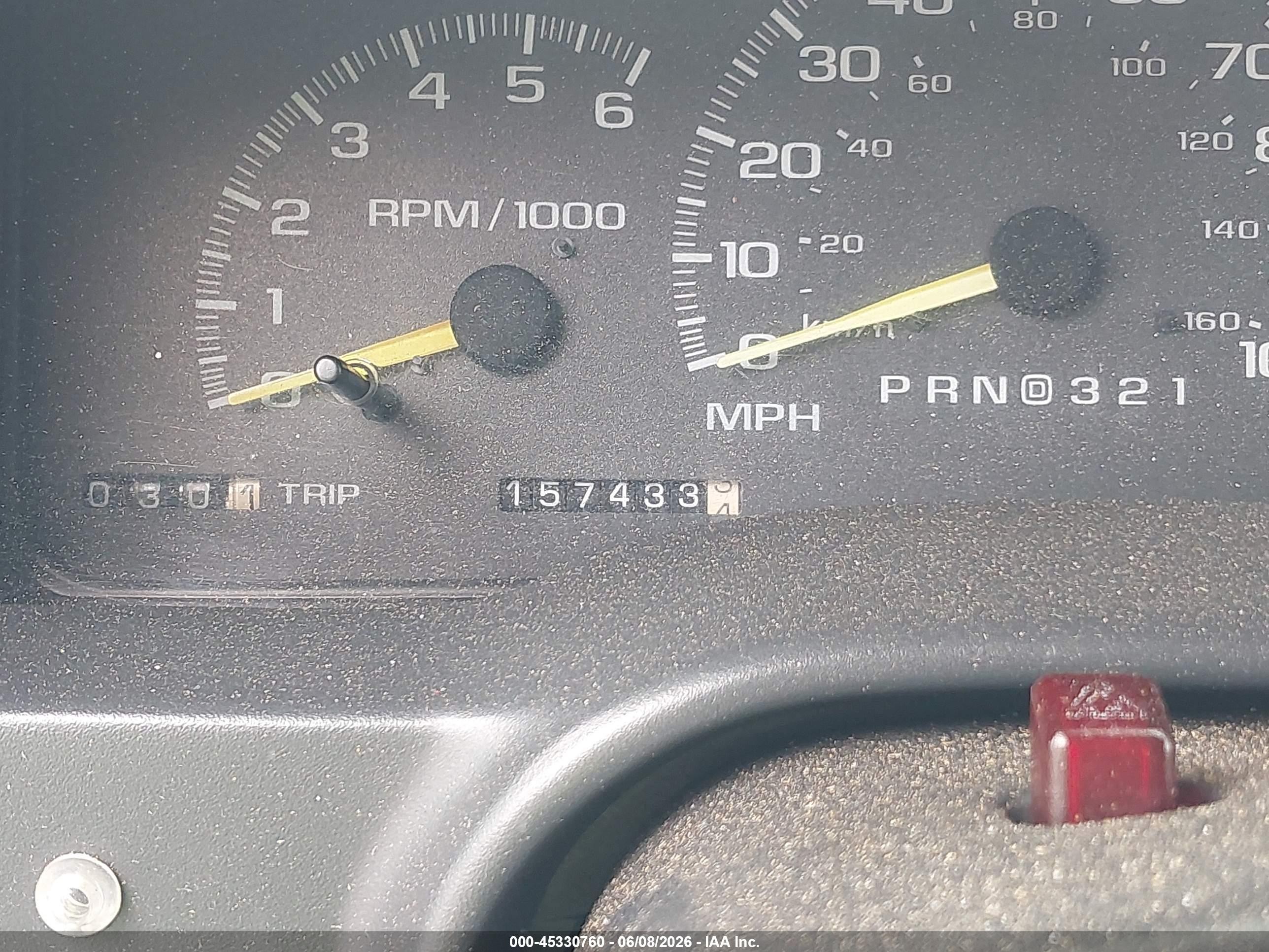 1999 Chevrolet Tahoe Ls Red vin: 1GNEK13R4XJ345351