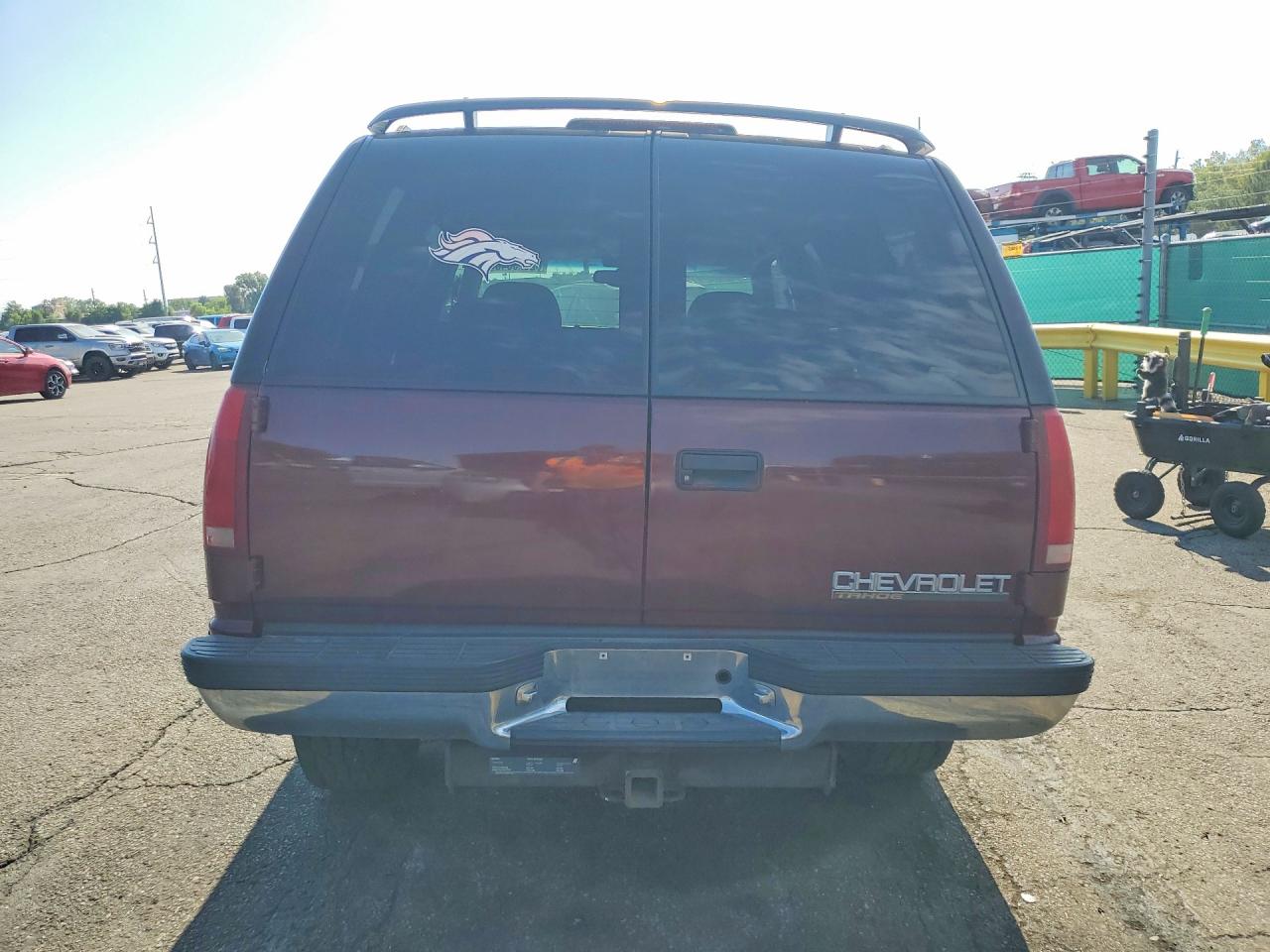 1999 Chevrolet Tahoe K1500 Burgundy vin: 1GNEK13R4XJ532640