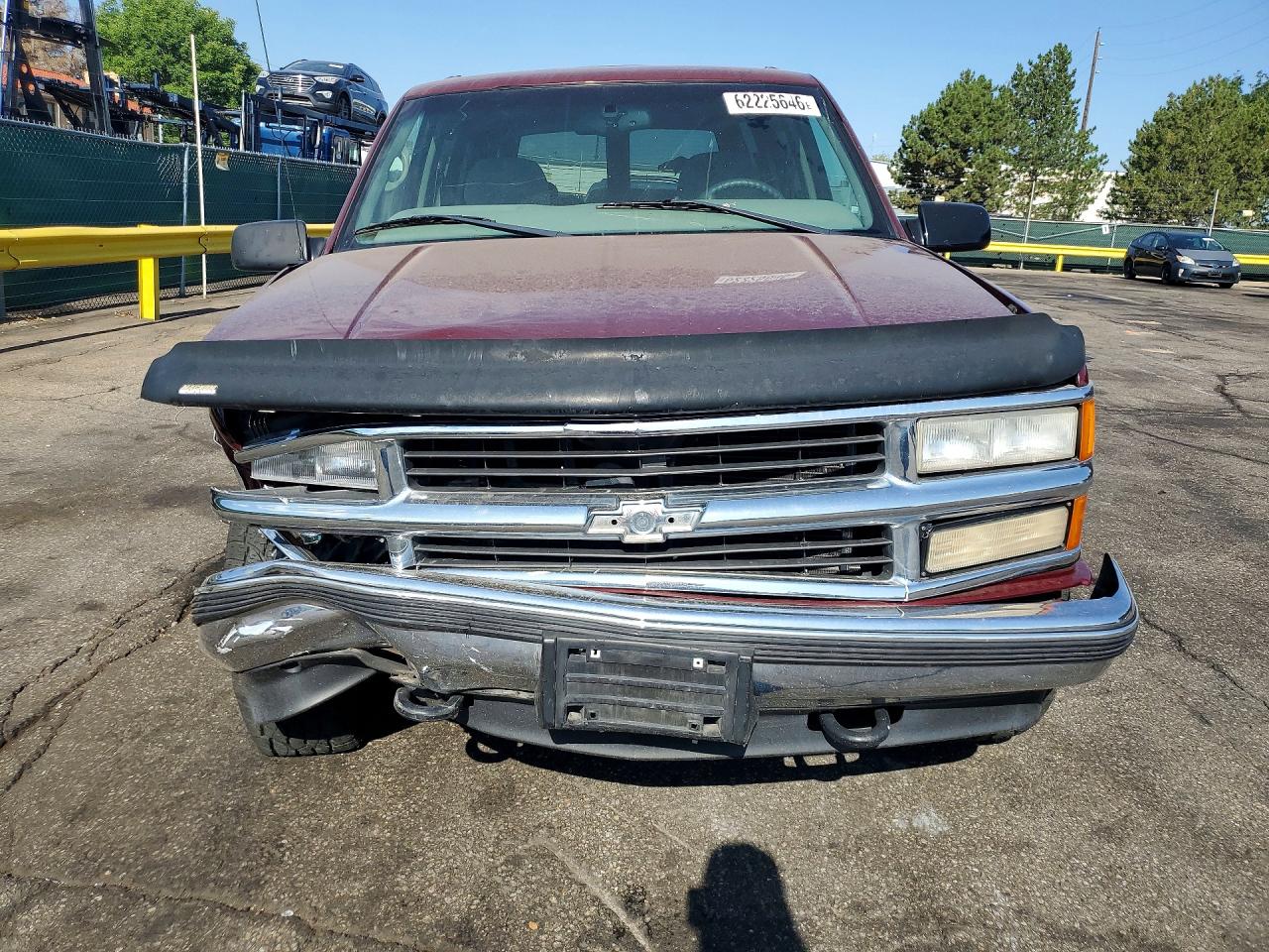 1999 Chevrolet Tahoe K1500 Burgundy vin: 1GNEK13R4XJ532640